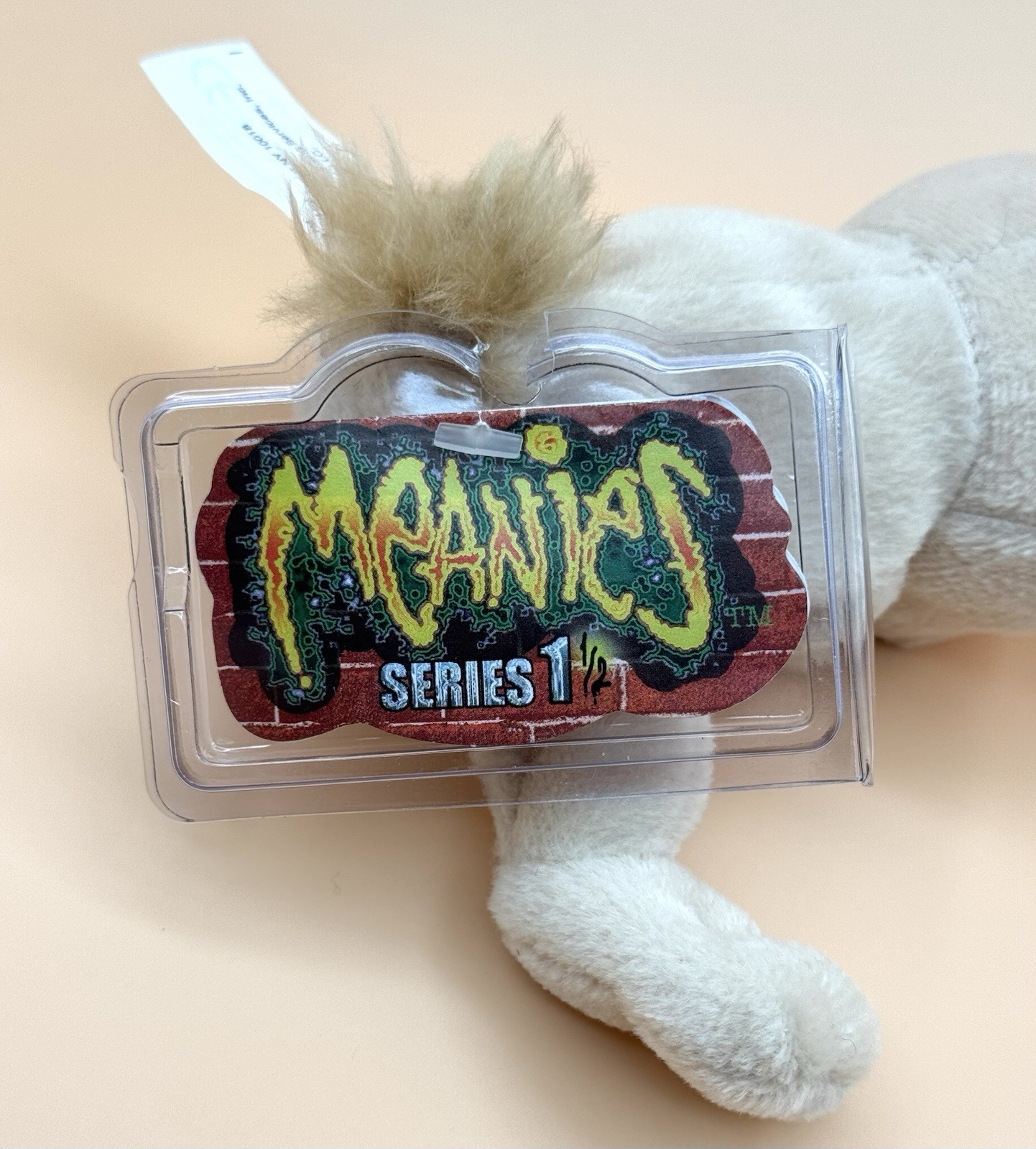 Meanies Series 1 1/2 LUCKY The RABBIT Bean Bag Plush 1998 The Idea Factory MWMTs