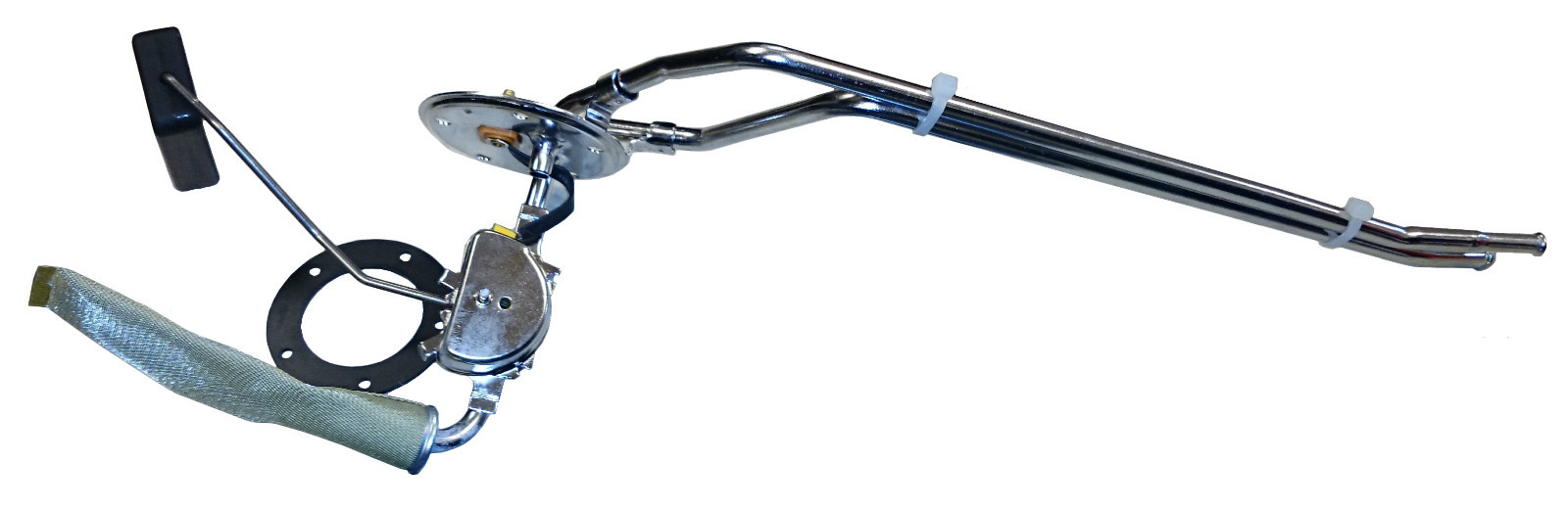 65-68 Cadillac gas tank with 2 line fuel sending unit & strap kit