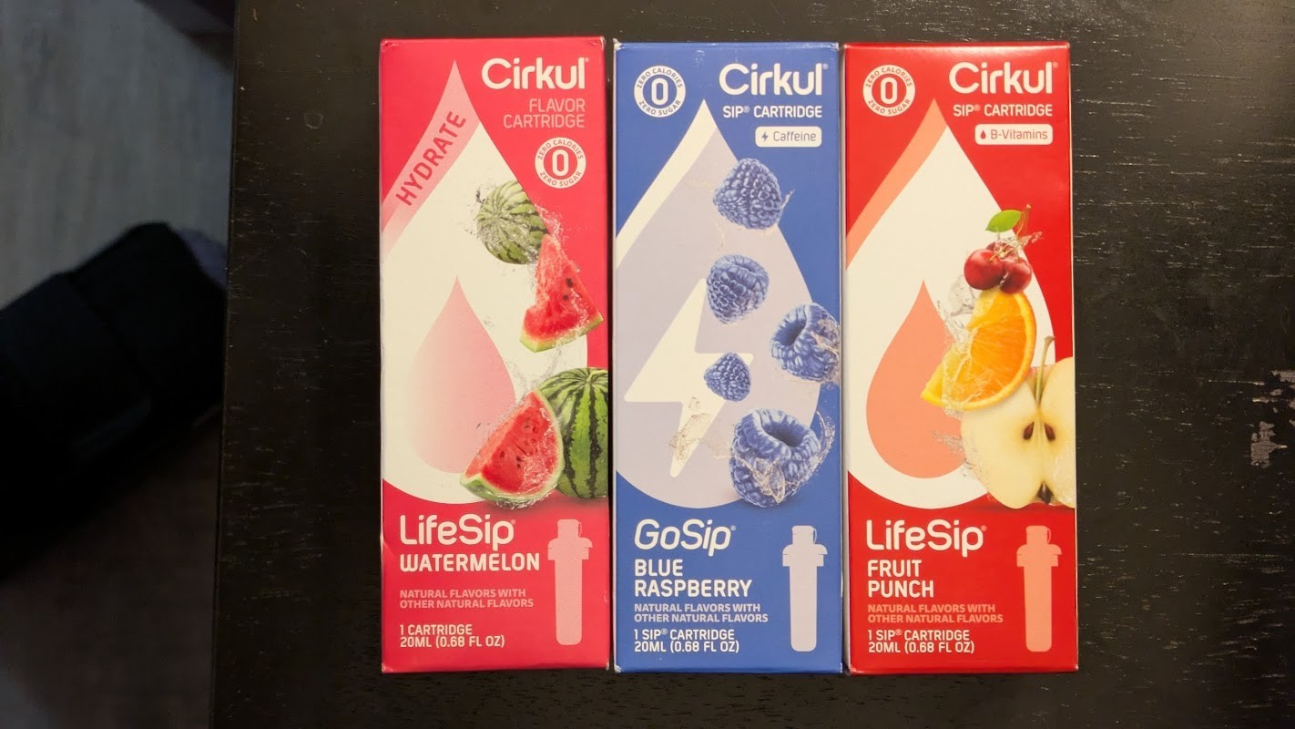 Cirkul Flavor Cartridges YOU PICK Watermelon / Fruit Punch / Blue Raspberry -NEW