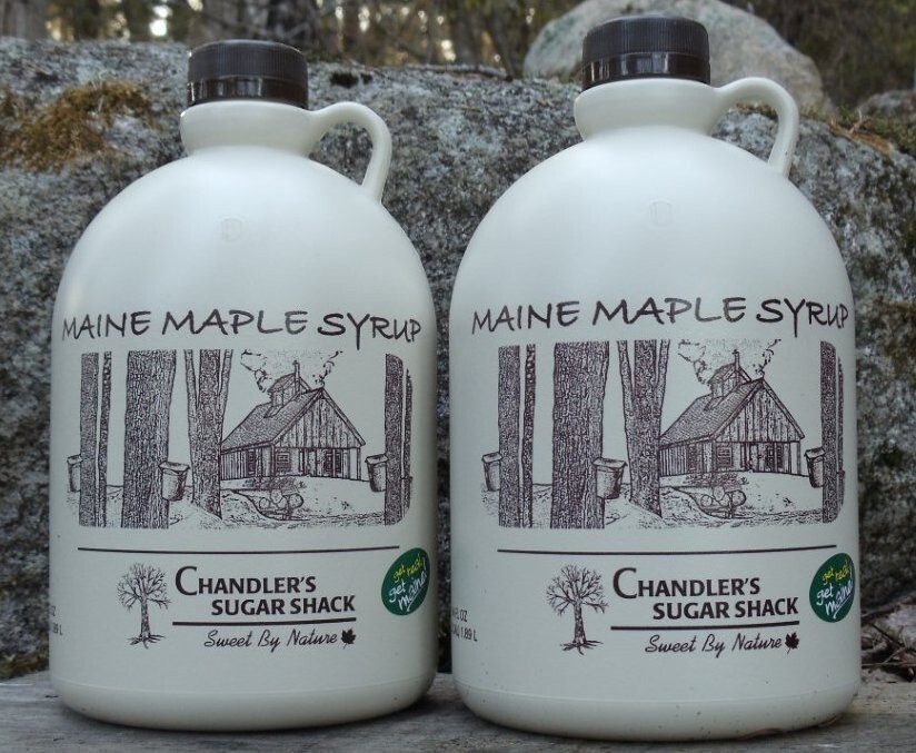 One Gallon of Pure Maine Maple Syrup - VERY DARK STRONG grade