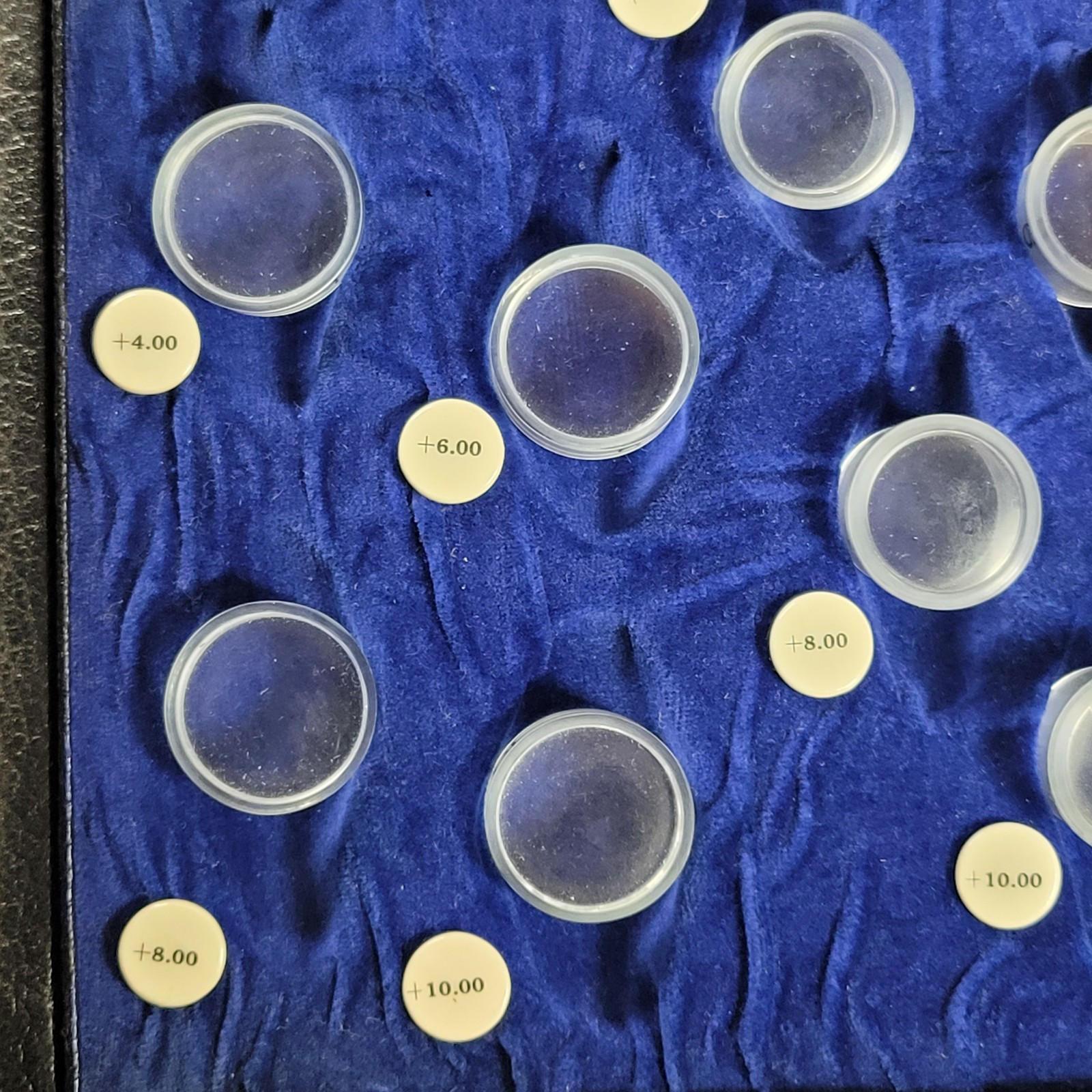 Univis Telescopic Units Vision Lenses Lab Kit Complete With Case