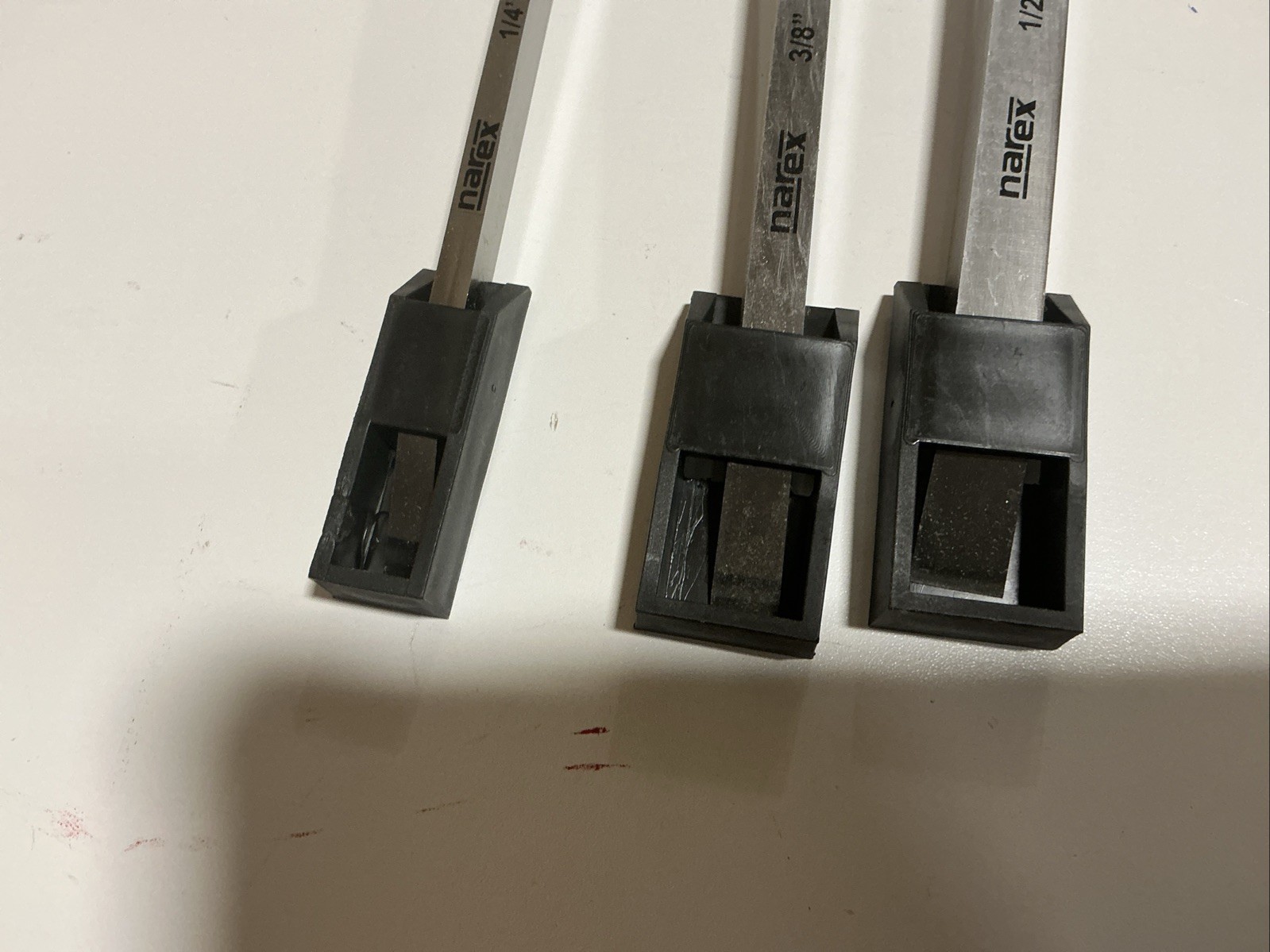 Narex Mortise Chisel Set 1/2”, 3/8”, 1/4”