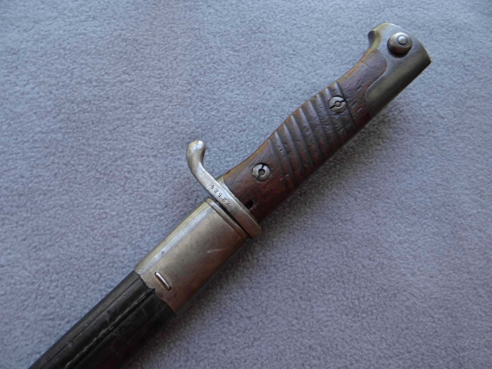 Scarce WWI Peruvian Model 1909 Quillback Bayonet Simson & Co. Suhl