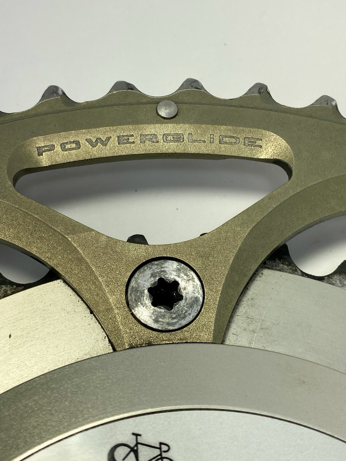 2007 SRM Power Meter Crankset Shimano 172mm Crank Length 130 BCD Retro VTG