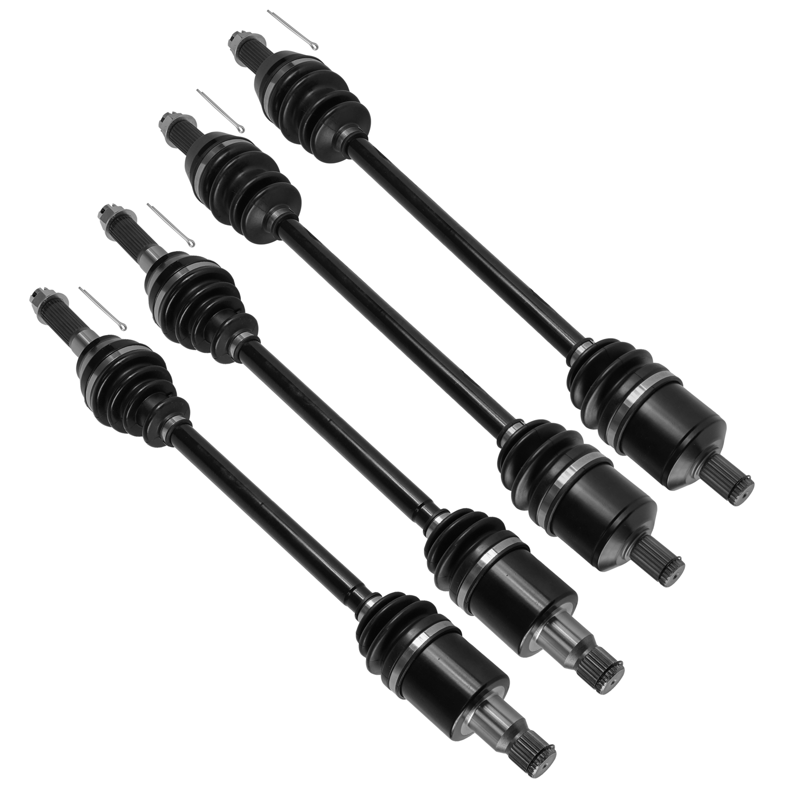 Front Rear Left Right CV Joint Axles for Polaris RZR S 800 EFI 2009-2014