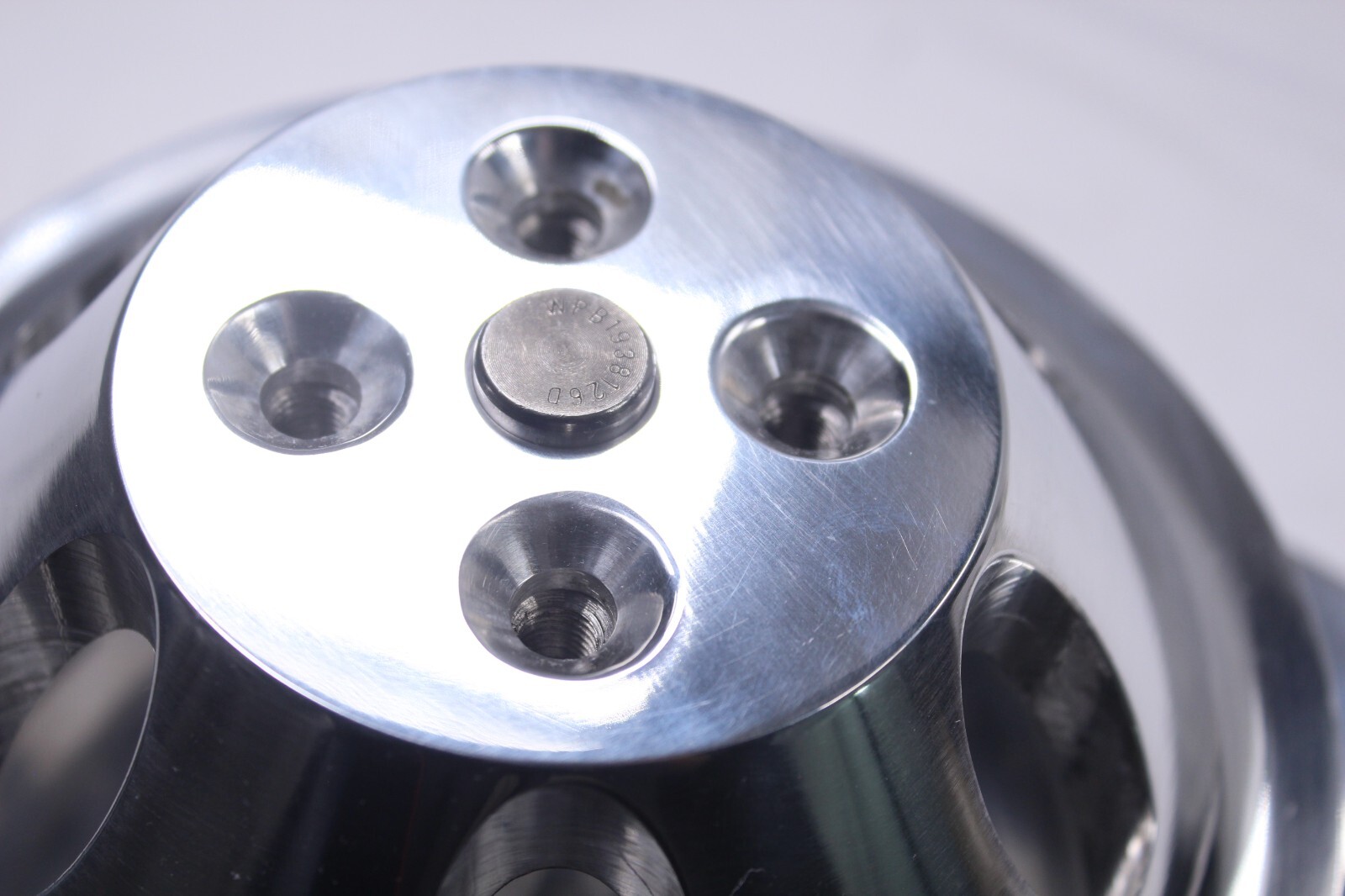 SB Chevy Water Pump Pulley SHORT 2 Grooves Double SWP SBC 350 383 400 Aluminum