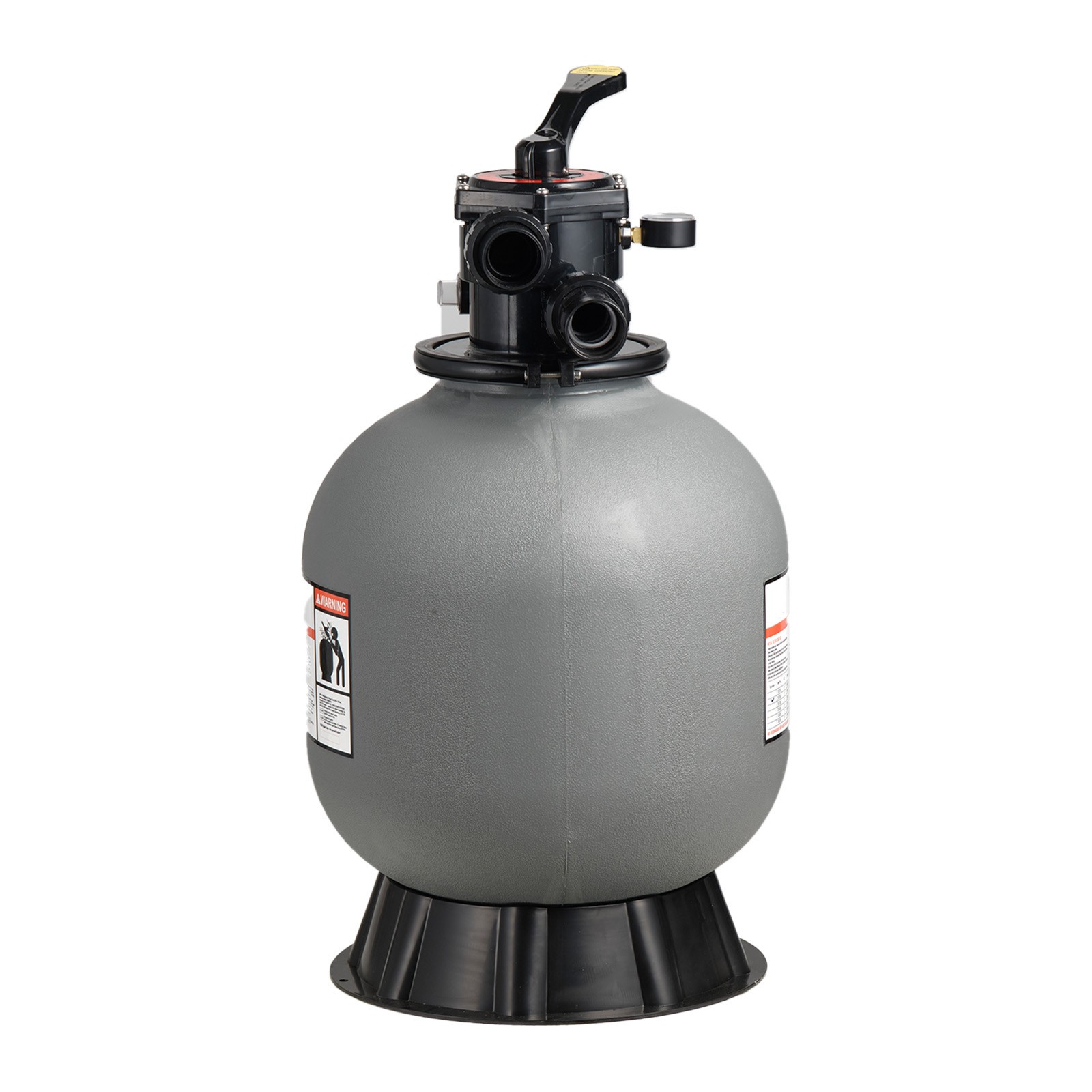 Uimoso 18-Inch Sand Filter with 7-Way Valve for Above/Inground Pools