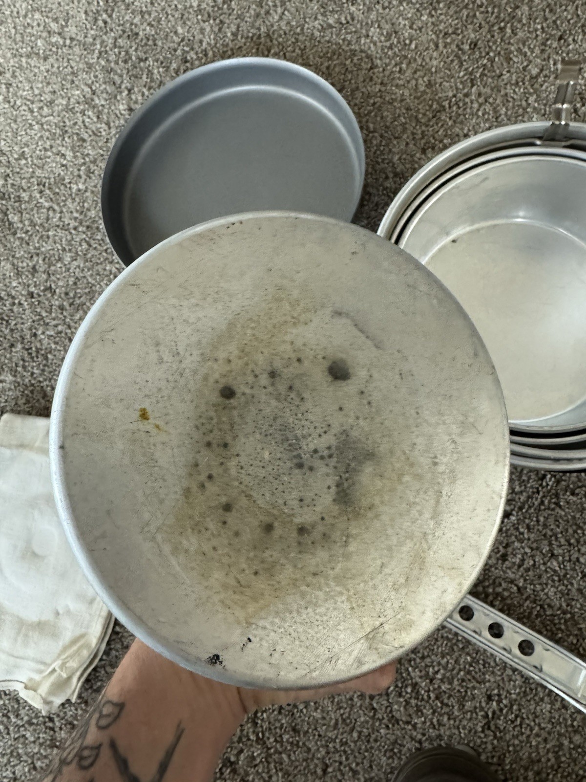 Trangia Cookware Set Camping Pots Alcohol Stove Accessories Made in Sweden 7 pcs