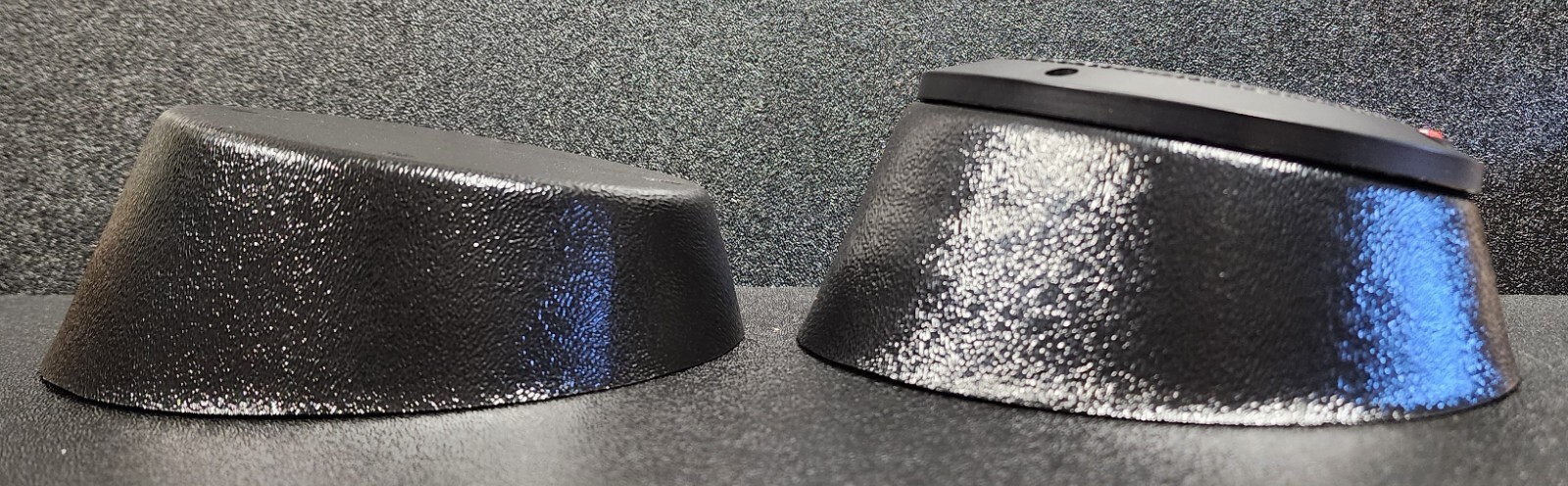 ANGLED R4 SPEAKER PODS spacer 4" SPEAKER MOUNT W/FLANGE -- MADE IN THE USA!