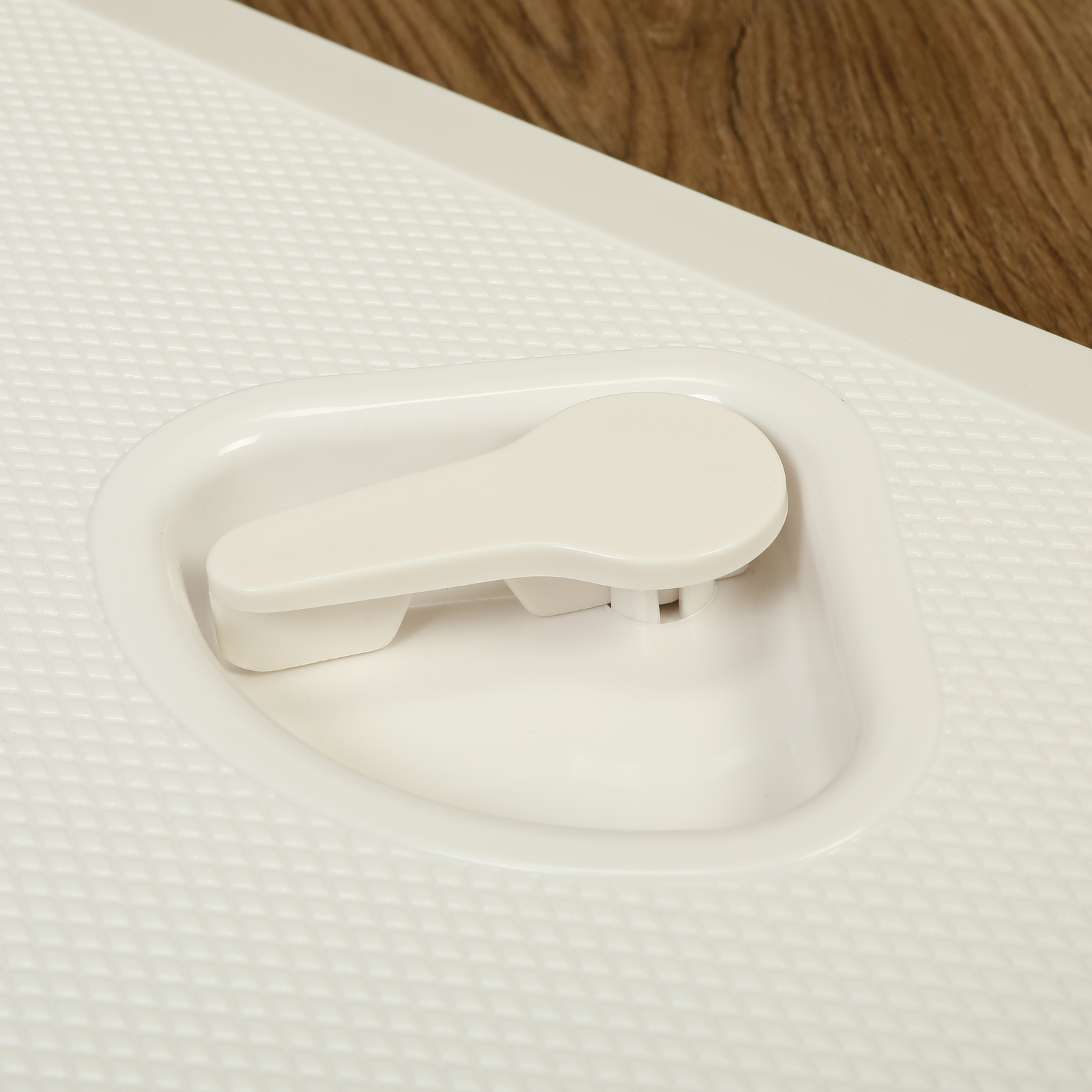 White Marine Boat Deck Hatch Lid 24" X 14" 180 Hinge Strong Recessed Handle