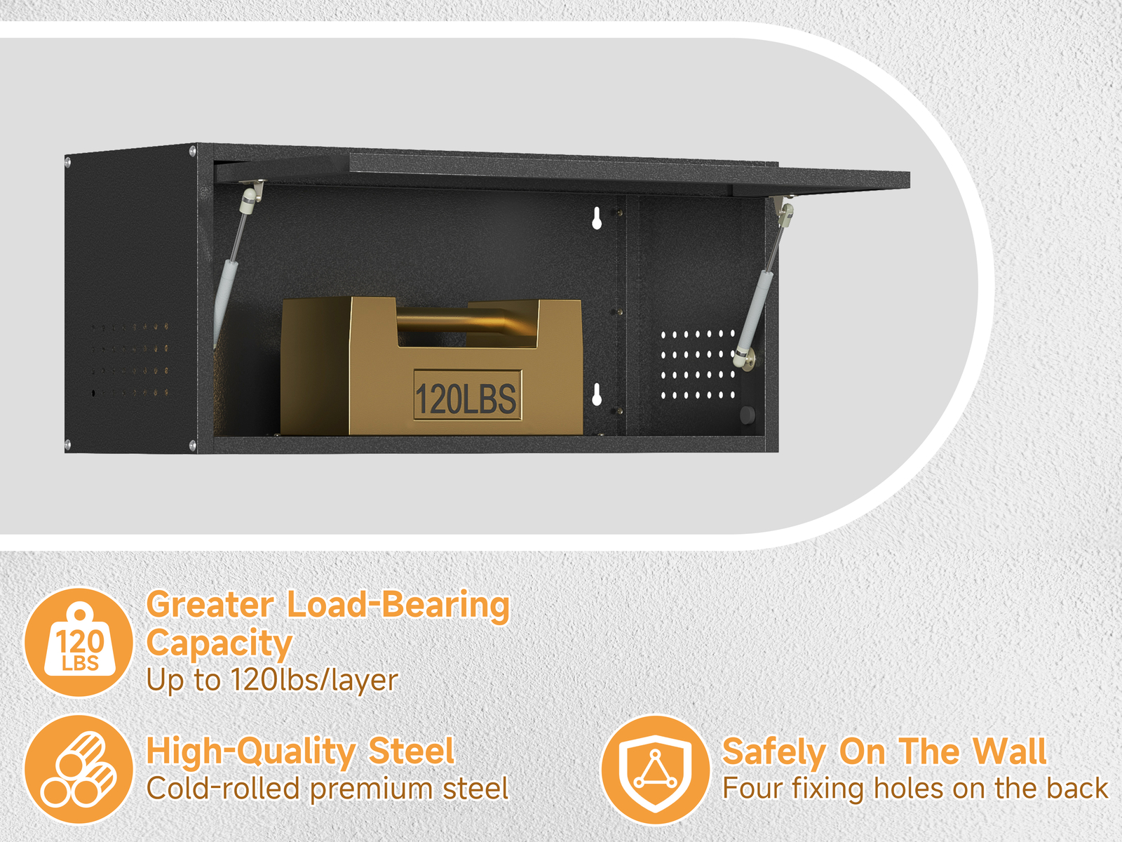 Metal Wall Storage Cabinet Home Wall Cupboards Garage Tool Cabinet Kitchen Boxes