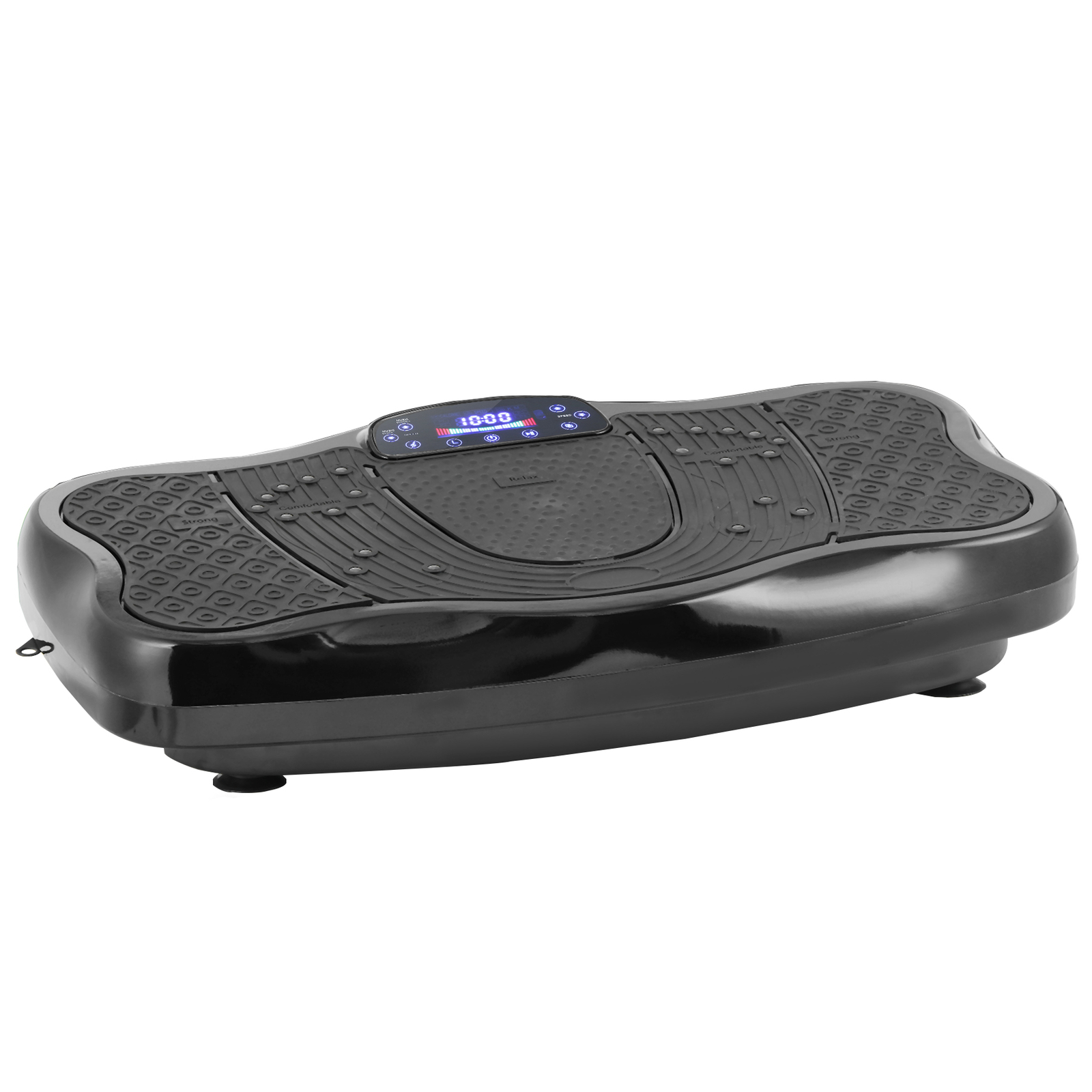 Vibration Fitness Platform Exercise Machine Vibrating Shaking Full Body Black