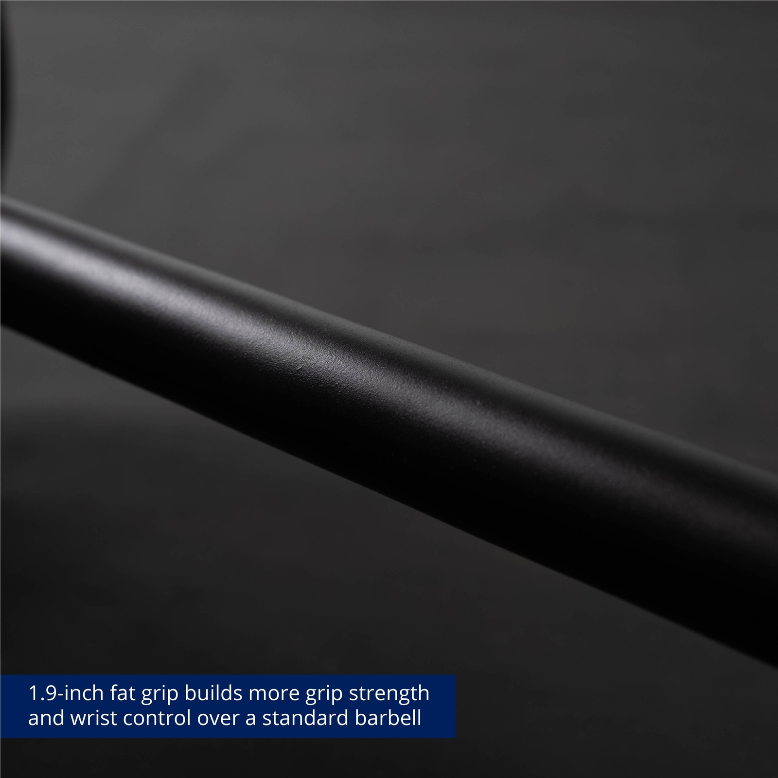 Titan Fitness 5 FT Axle Barbell, Fat Grip Strength Training, Olympic Bar