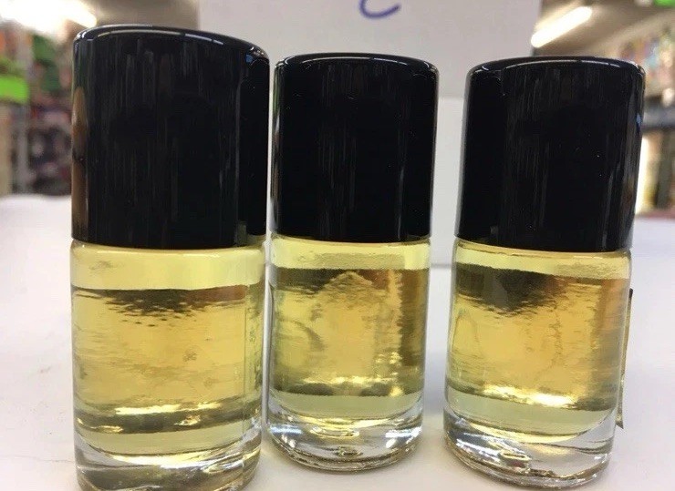 Egyptian Musk Body Oils Yellow 3 x 1/2 oz Bottles New