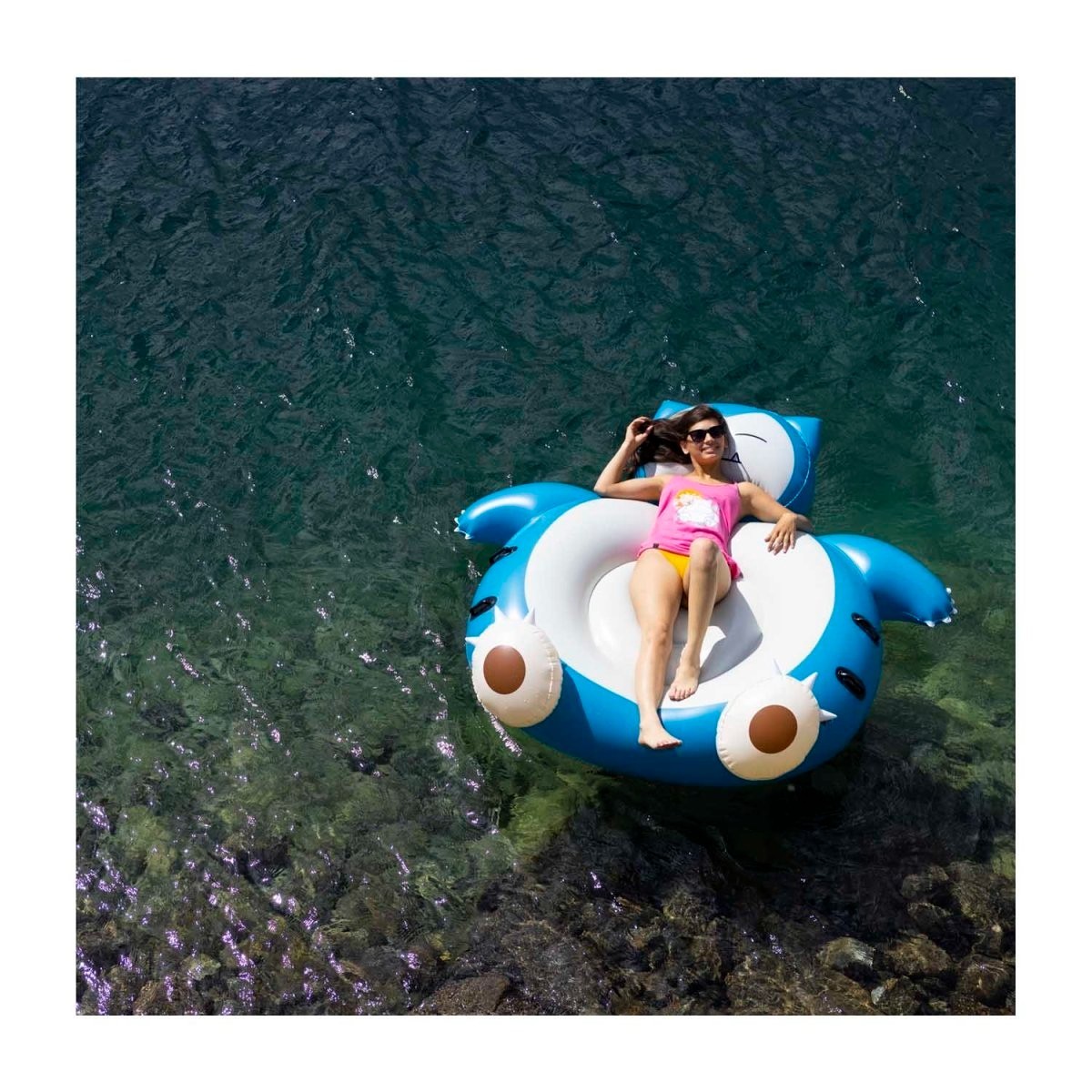 Pokemon Snorlax Giant Pool Float Summer Days - New