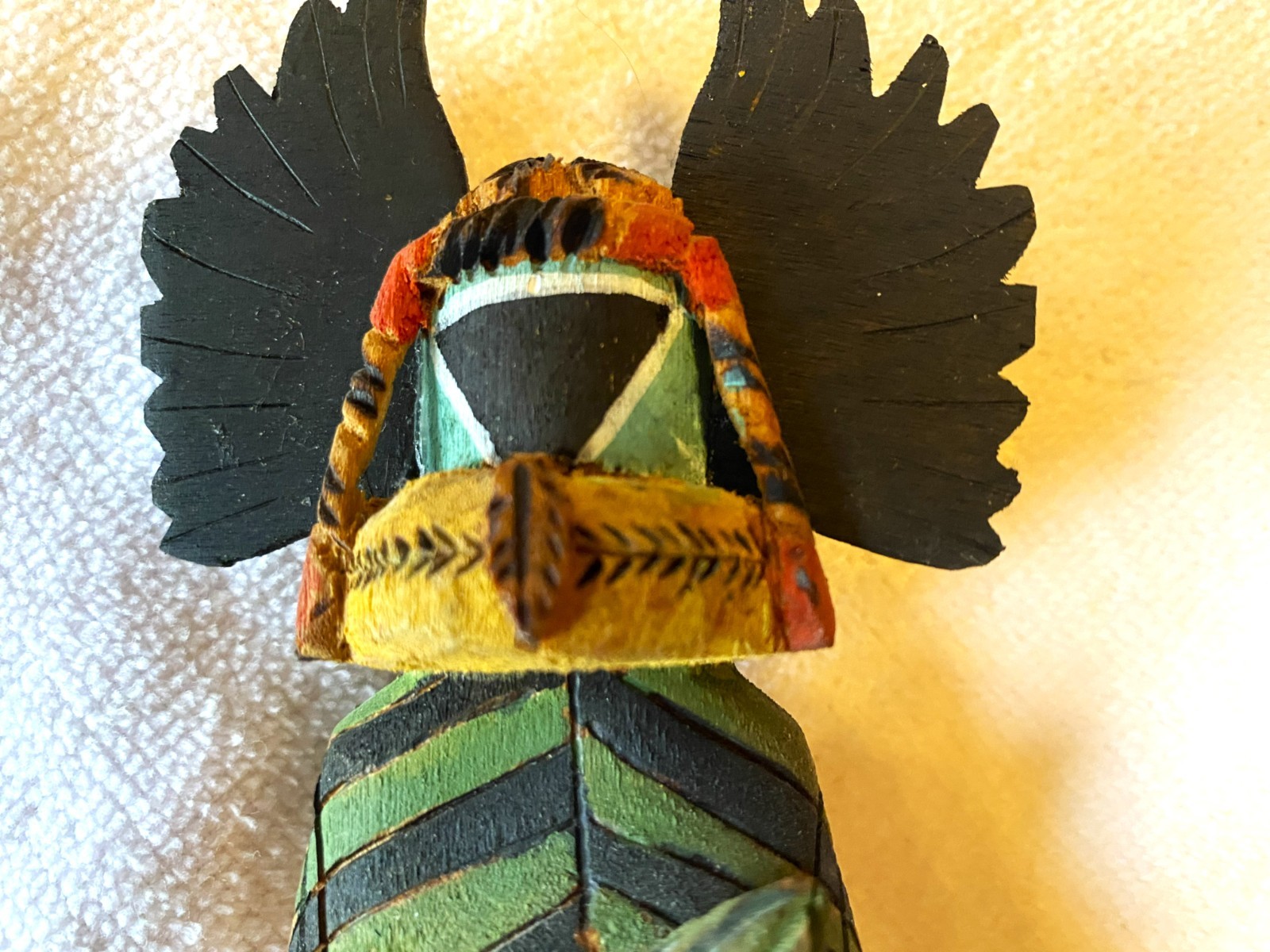 two hopi kachinas