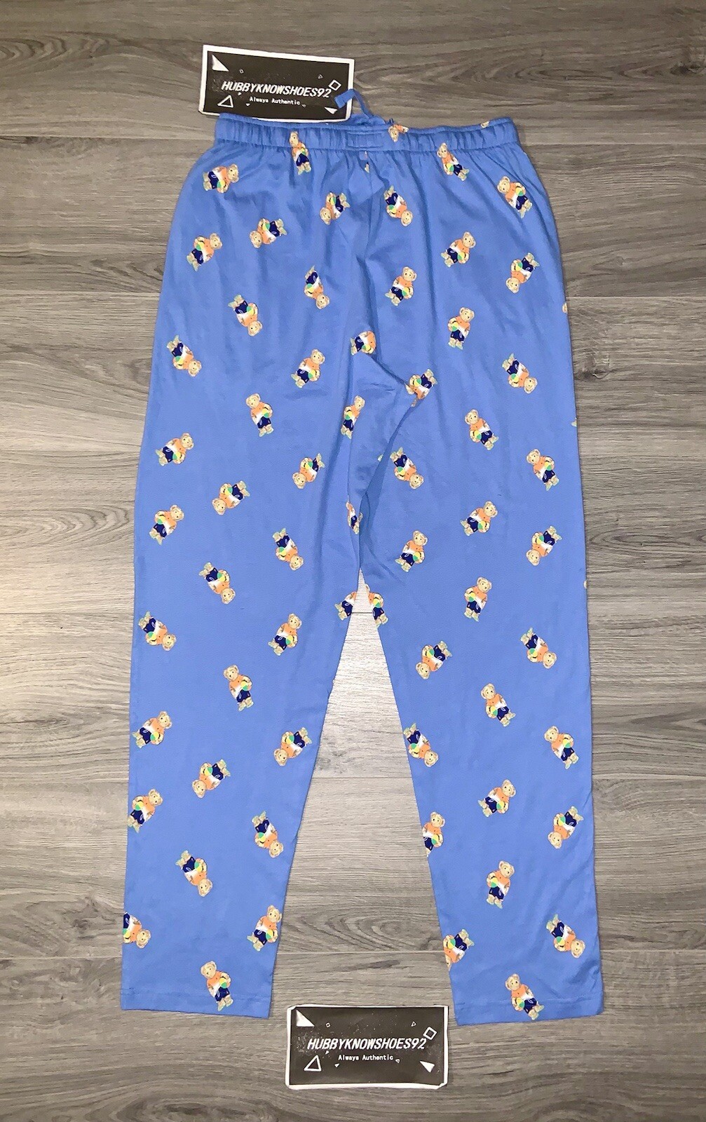 POLO RALPH LAUREN Men’s Polo Bear Light Blue Soft Cotton Pajama Sleep Pants