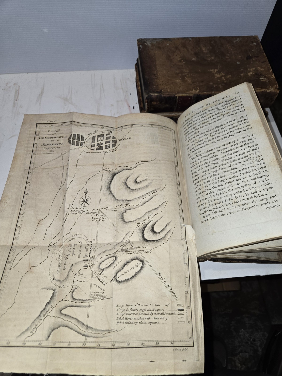 Bruce's TRAVELS TO DISCOVER THE SOURCE OF THE NILE 1768-1773 1st Complete Set