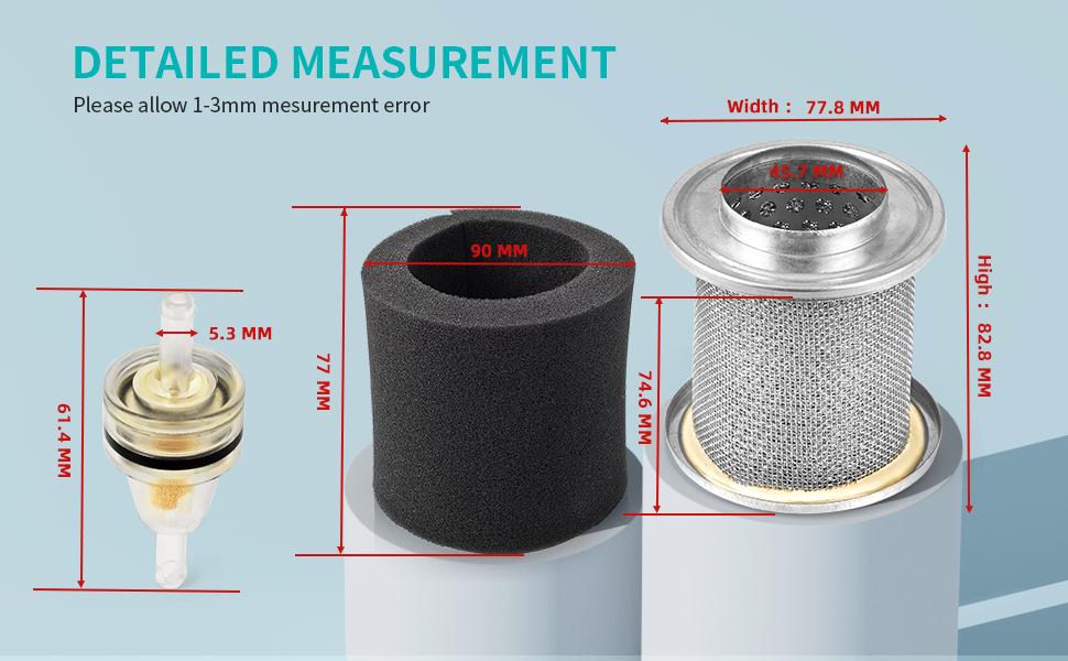 1985-2003 For Honda XR100R Air Cleaner Filter Element Holder Air Filter Cage Kit