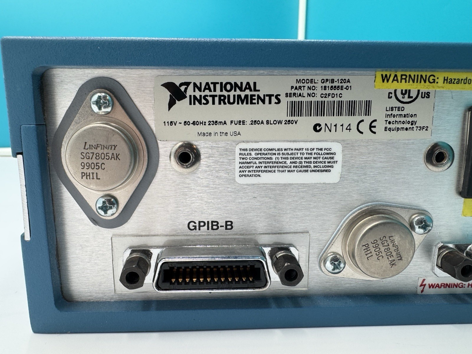 National Instruments GPIB-120A Bus Expander / Isolator *GOOD*