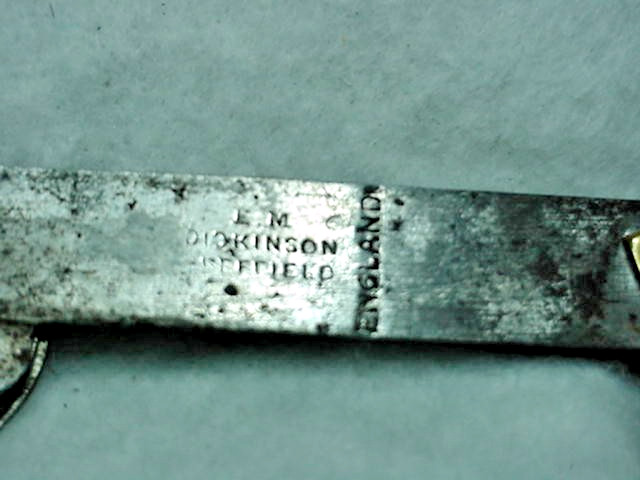 Antique 3 Blade Bloodletting Fleam E.M. Dickinson Sheffield, England