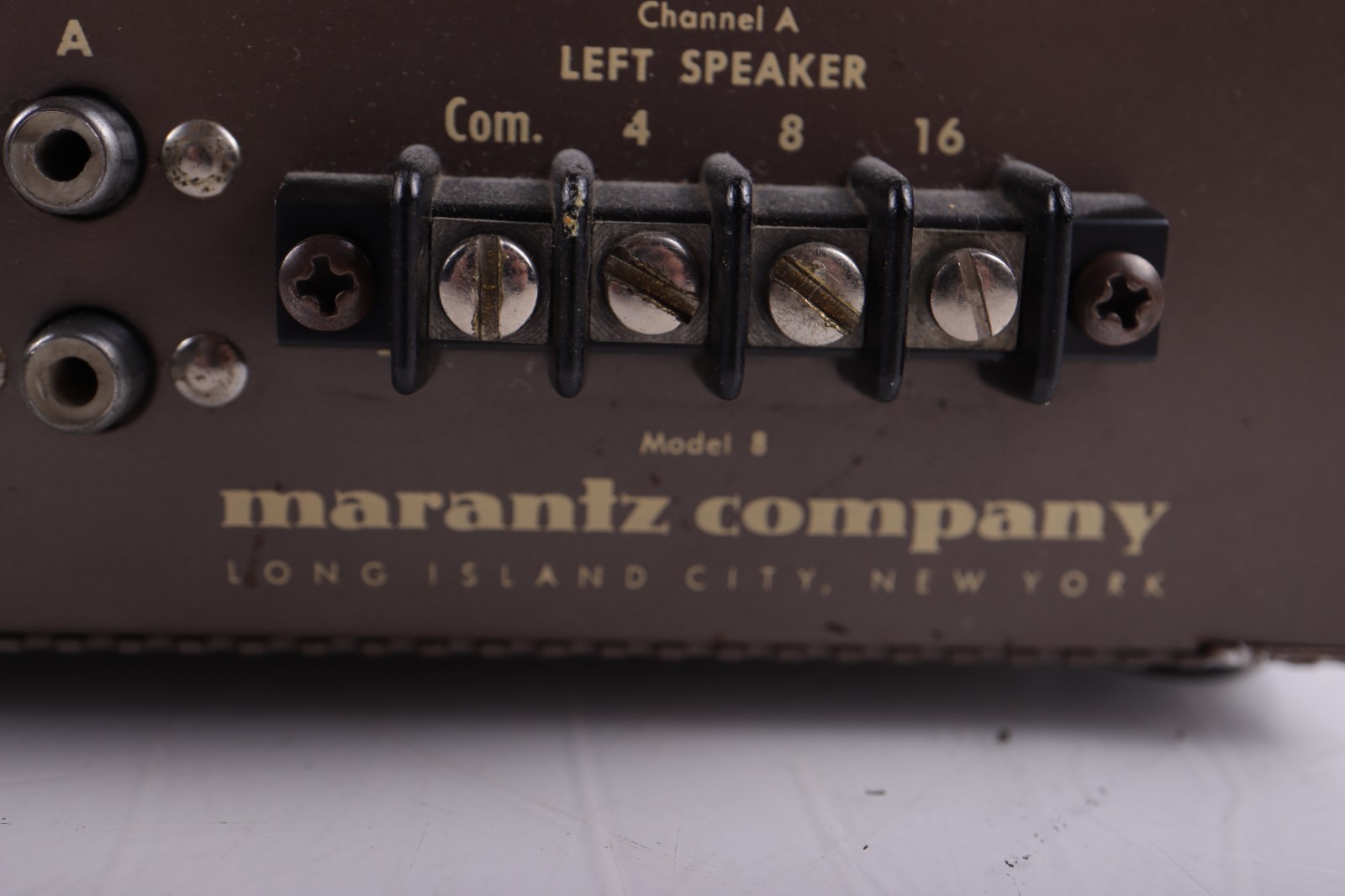 Marantz Model 8 Stereo Amplifier==Nice Original w/ Cage & Telefunken EL34's!