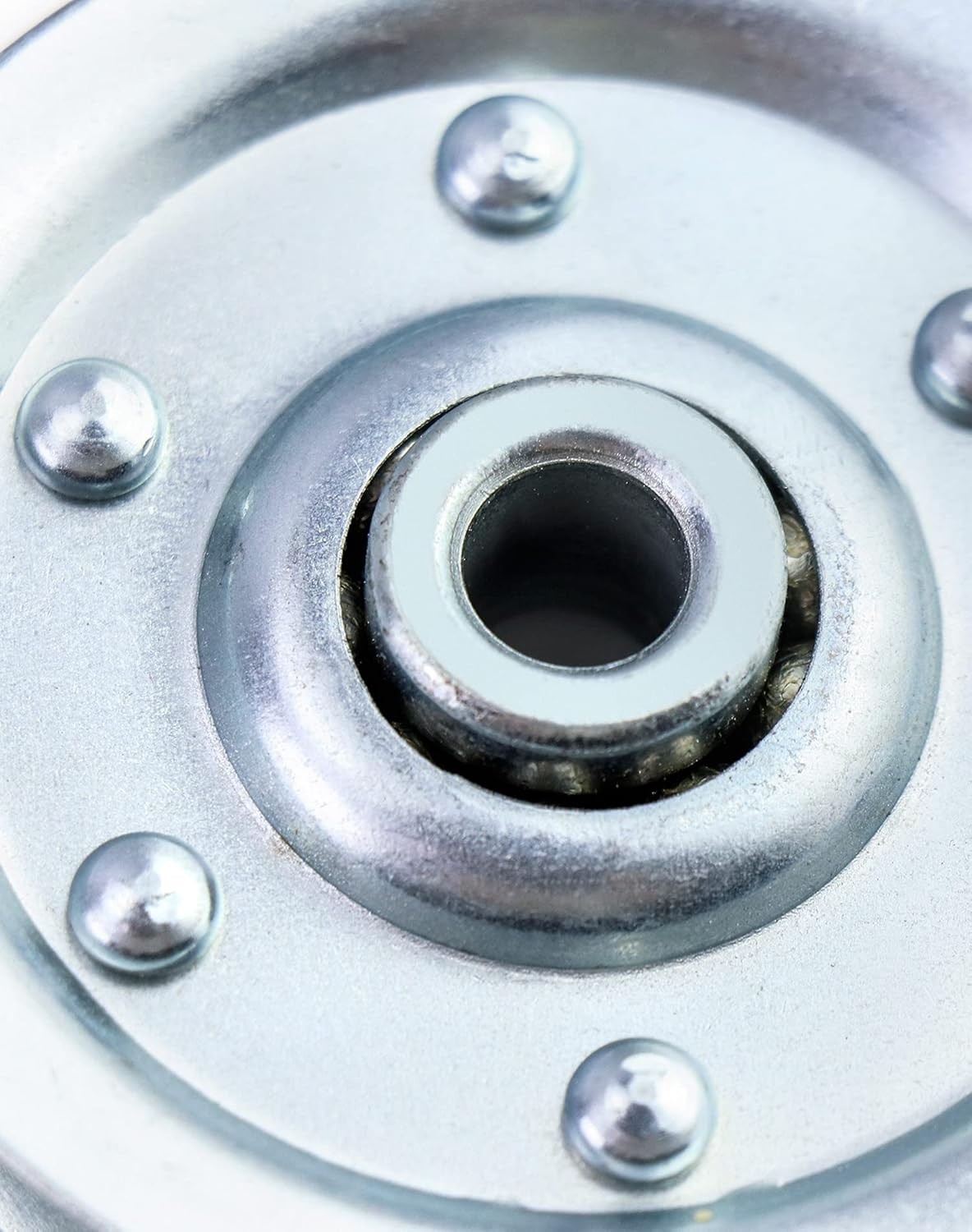 QWORK Extra Heavy Duty Garage Door Pulley, 3 INCH 200LB, 2 Pack, Silver