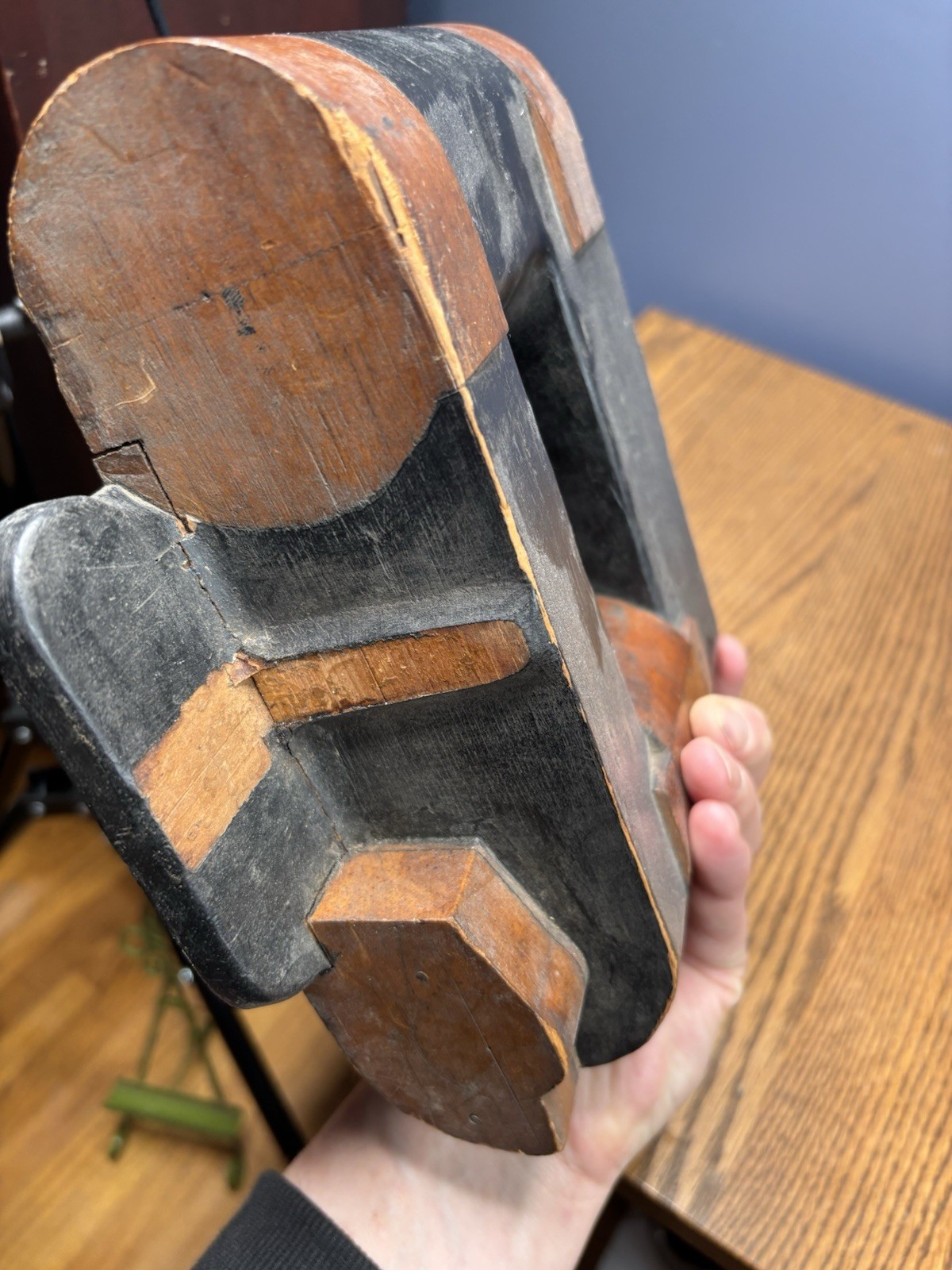 Vintage Industrial Bethlehem Steel Wood Sand Forms For Tool Parts Form Art Mold