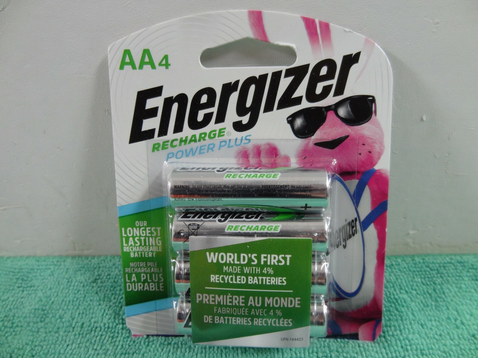 Energizer Recharge Power Plus AA Rechargeable Batteries 2300mAh - 4 Battery Pack