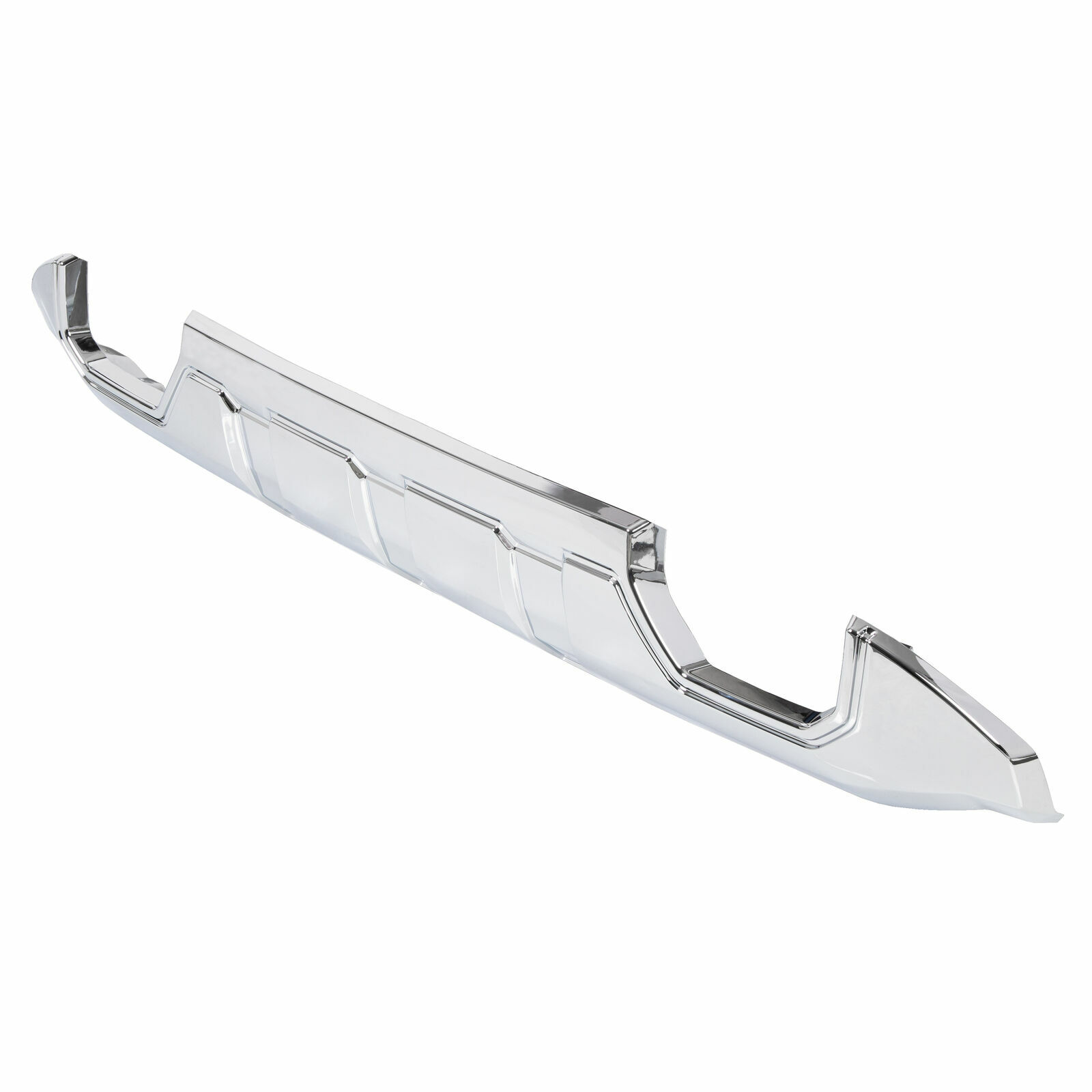 Fits 16-19 GMC Sierra 1500 Front Bumper Skid Plate Protective Armor Chrome