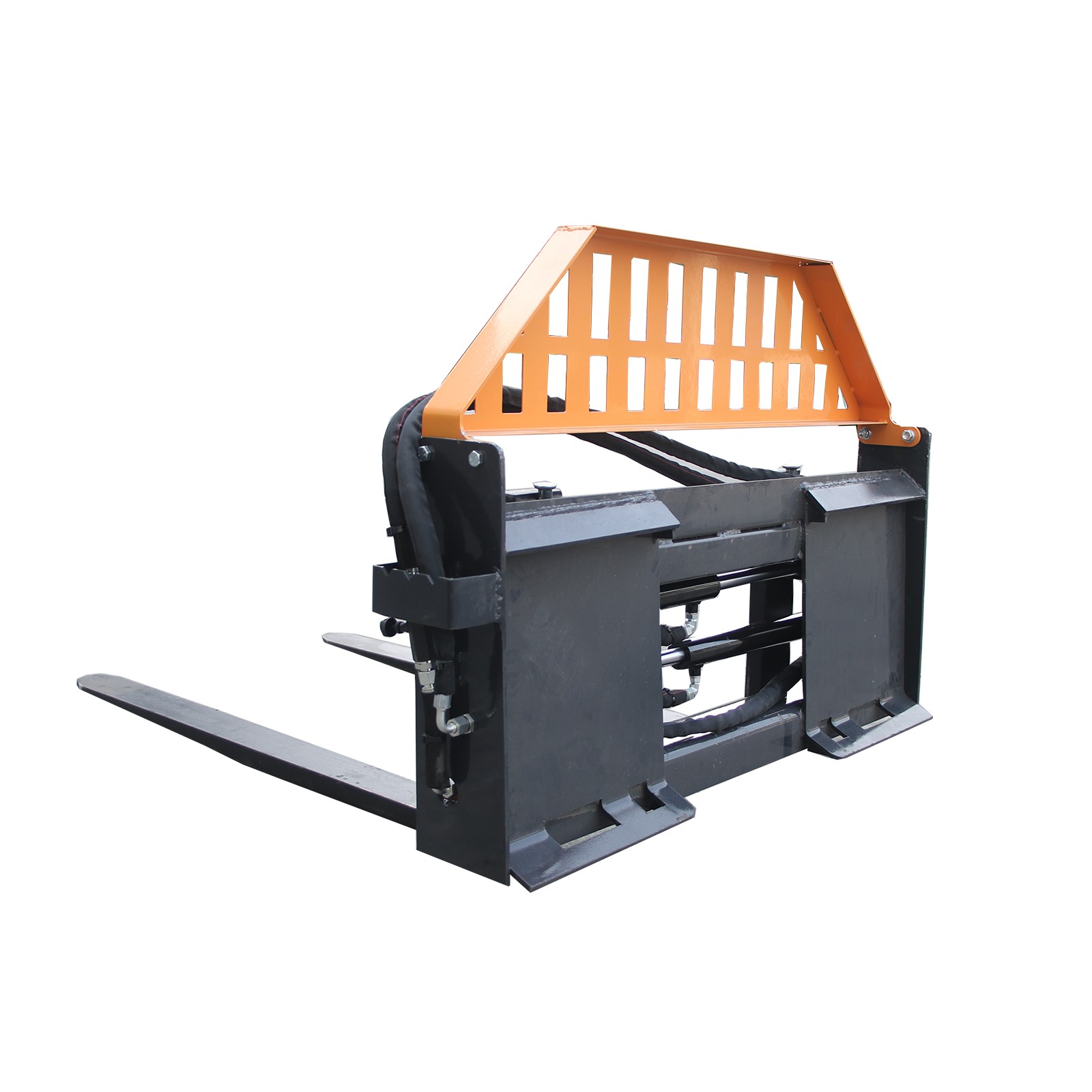 Wolverine 4000LBS Hydraulic Adjustable Forks Skid Steer Attachment For Bobcat US