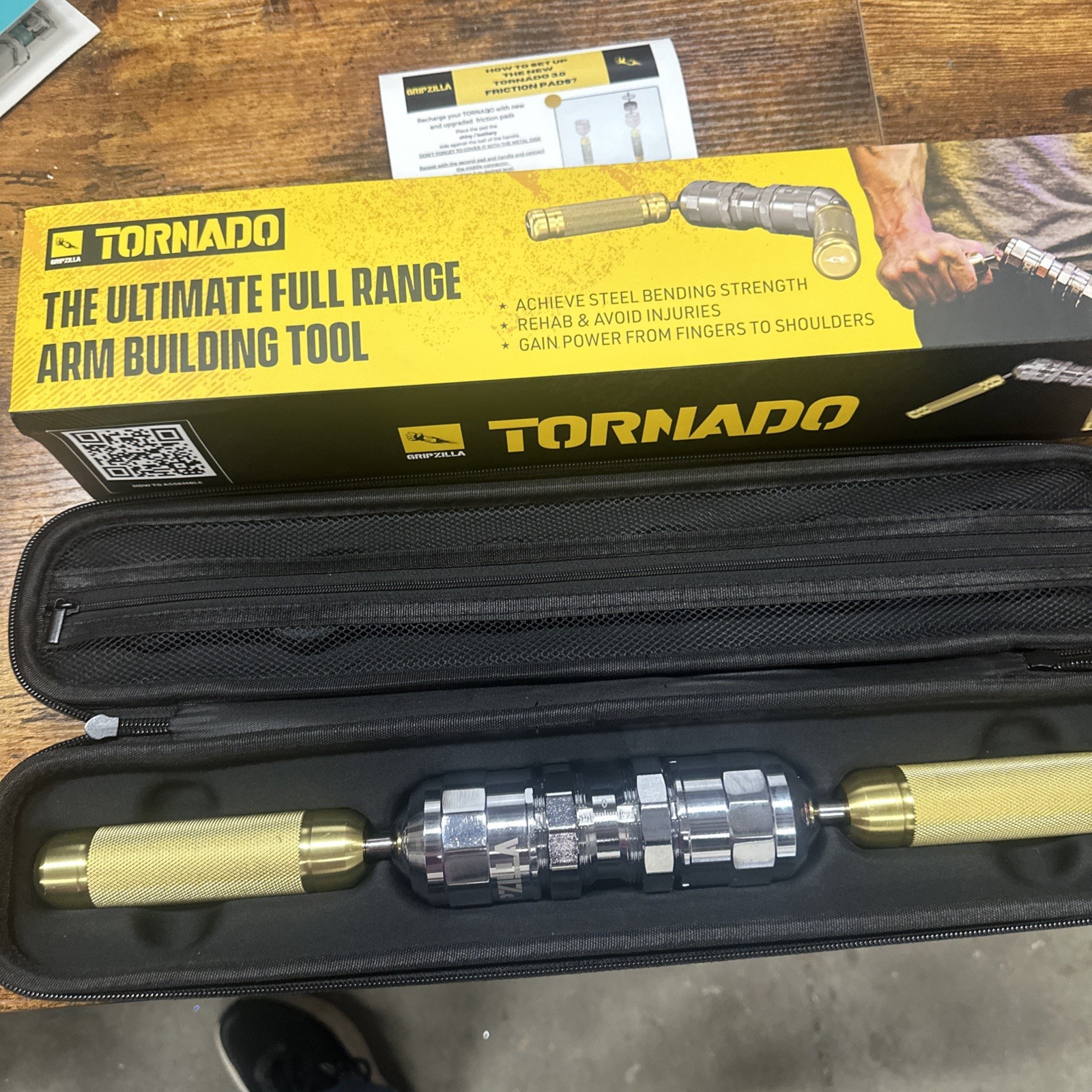 Gripzilla Tornado Ultimate Grip And Forearm Builder