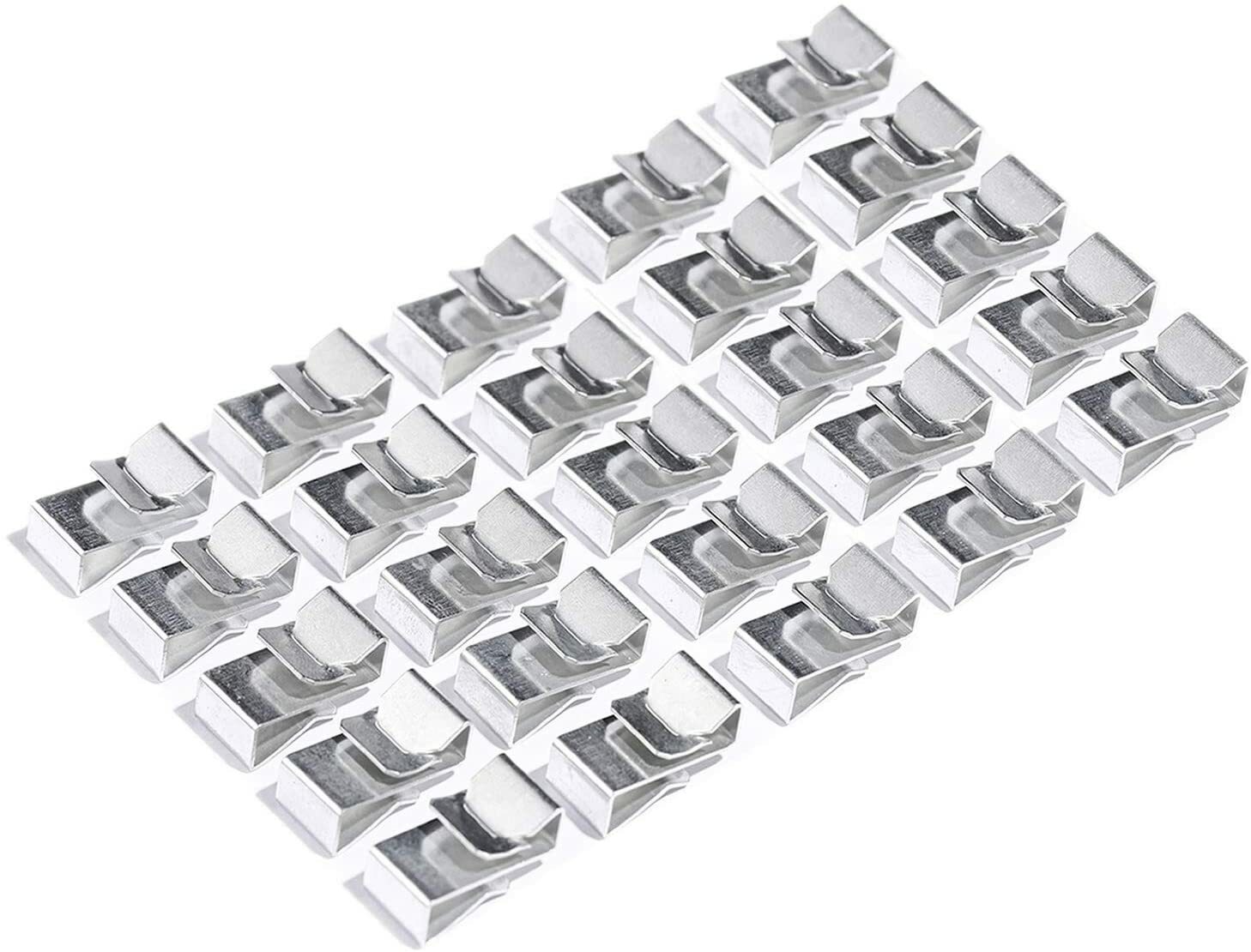 25PCS Trailer Wiring Clips- Attach Wiring to Frame - Hide & Protect Spring Steel