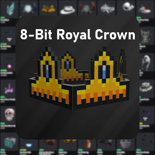 Roblox Limited Items ✅ Clean & Legit 🔥8-Bit Royal Crown, Business Fedora & More