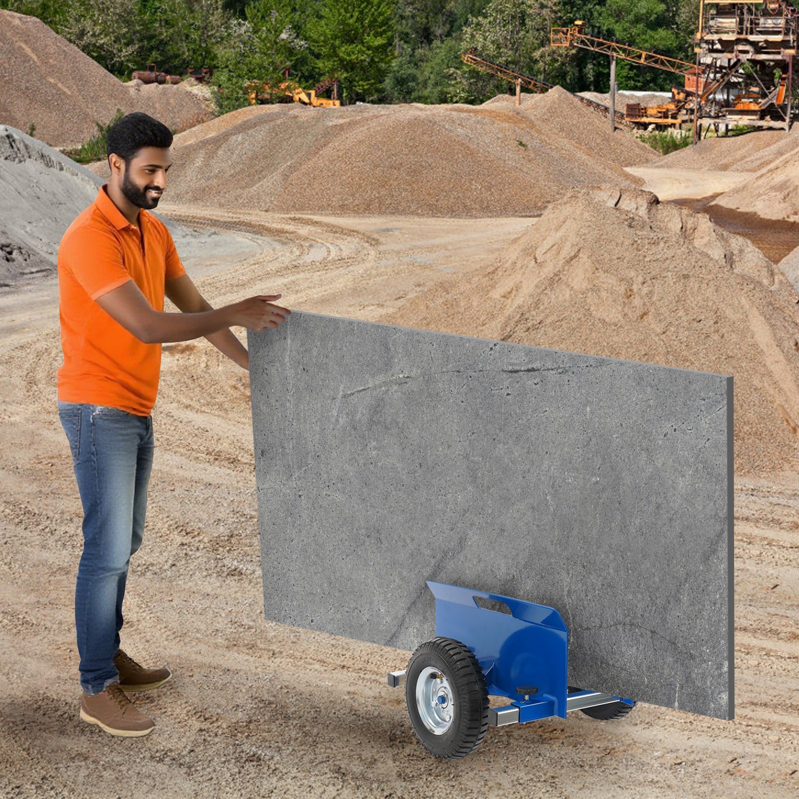 Panel Dolly, Panel Dolly Cart, Dolly Cart for Wood Panels, Drywall Sheet