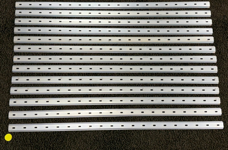 ALLEN-BRADLEY 199-DR1 DIN RAIL LOT OF 13