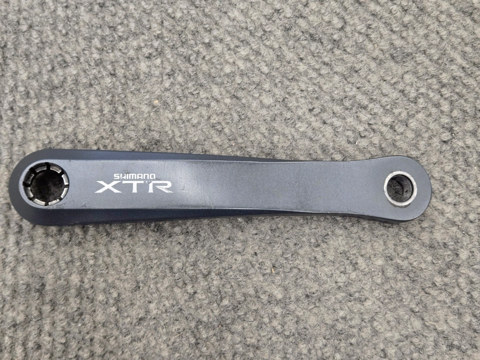 Vintage Shimano XTR FC-M951 Crankarms 180mm For Triple / Singlespeed Octalink V1