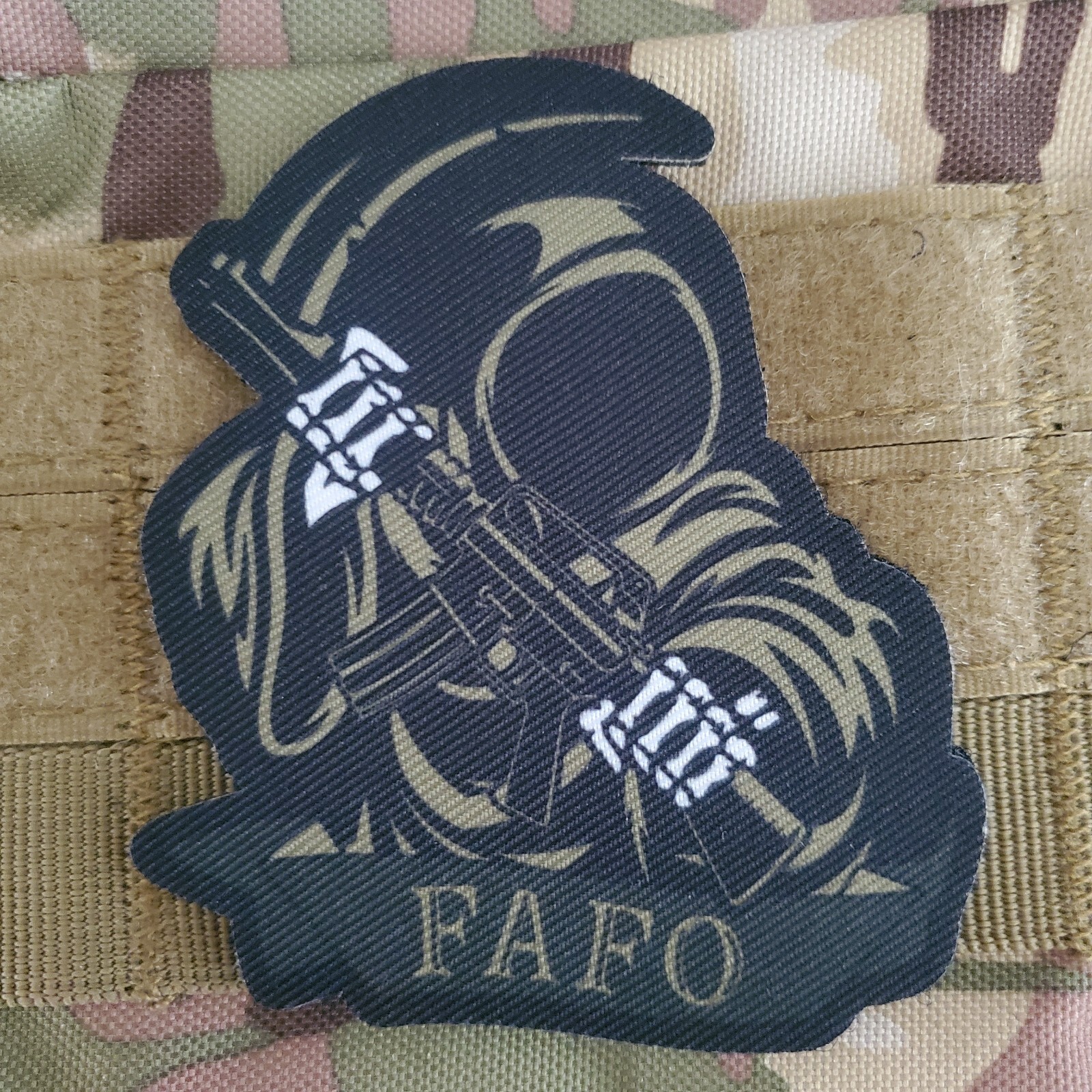 FAFO REAPER Tactical Morale Patch Hook and Loop