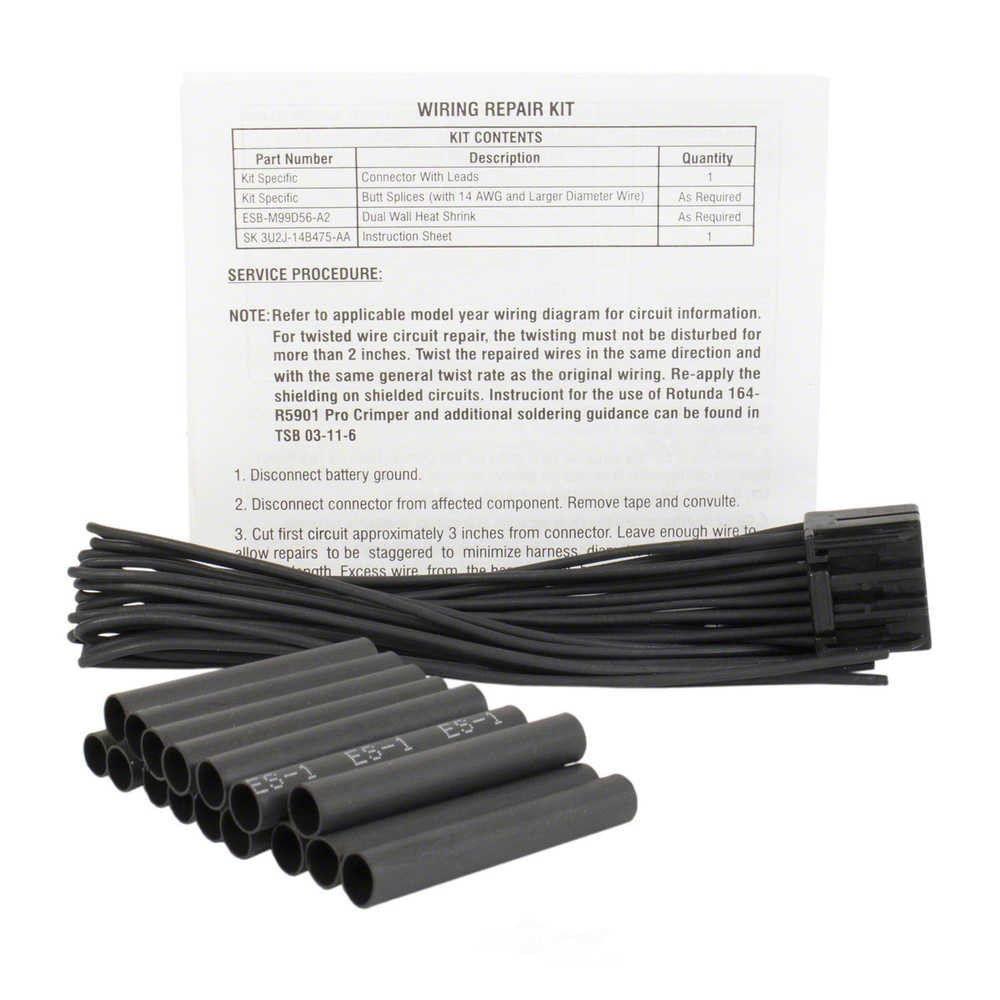 Telematics Interface Module Connector Motorcraft WPT-242