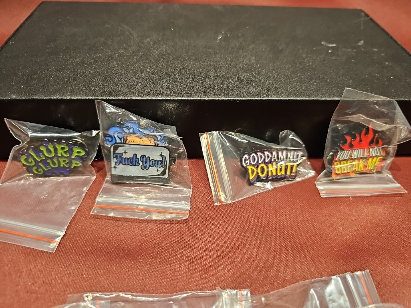 Dungeon Crawler Carl Enamel Pin Complete Set of Common 12 – Foam Brain Games