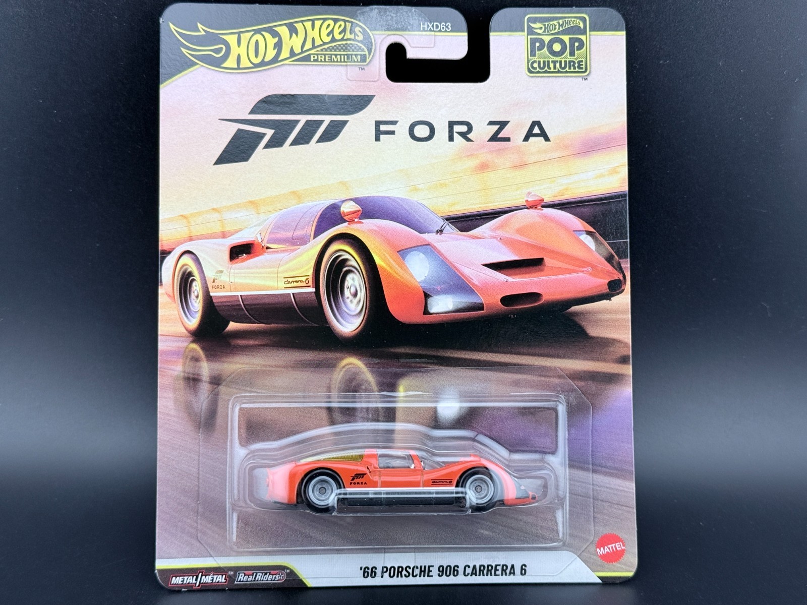 Hot Wheels 66 PORSCHE 906 CARRERA 6 Forza HXD63-956Q 1/64