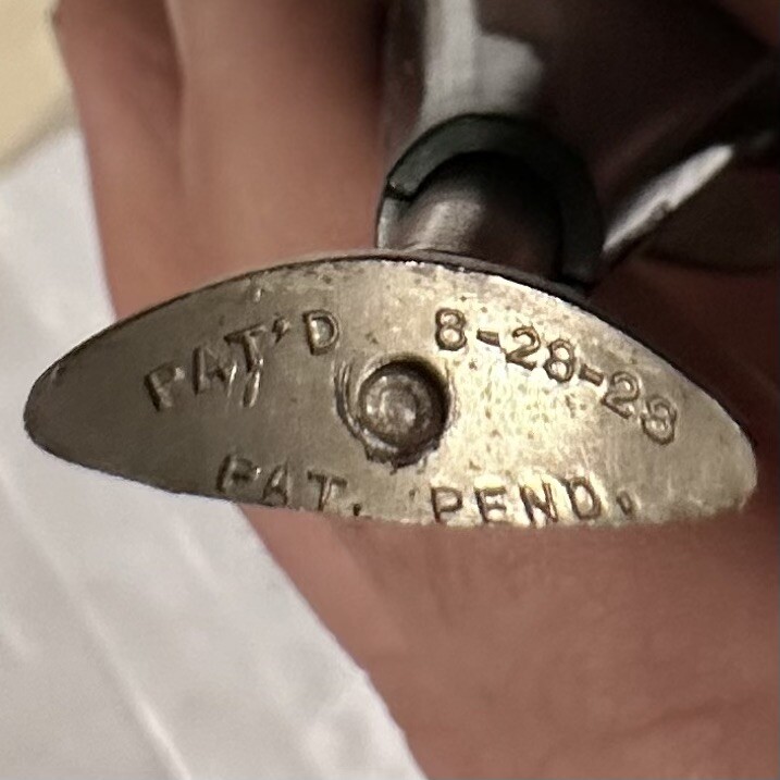 Rare Autogiro Pocket Roulette Spinning Wheel Gambling Bakelite w/ Original Box