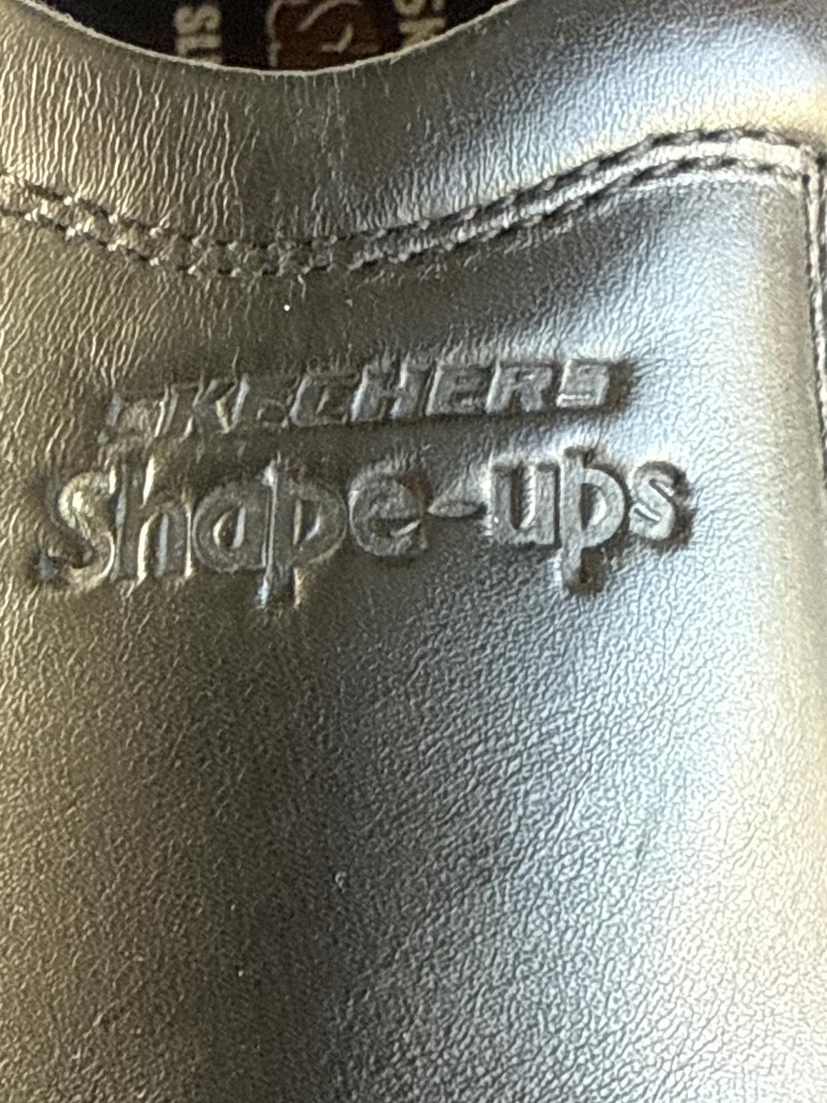 Skechers Work Shape-Ups Slip Resistant Black Shoes Size 8