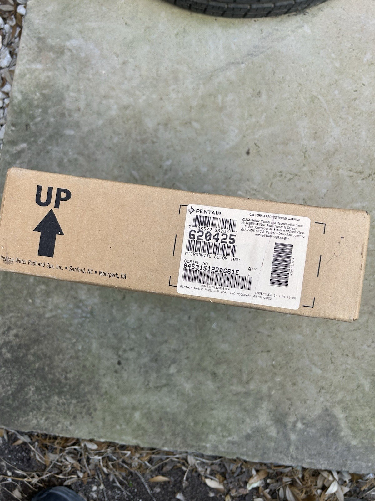 Pentair 620425 MicroBrite Multicolor  LED Light 100ft