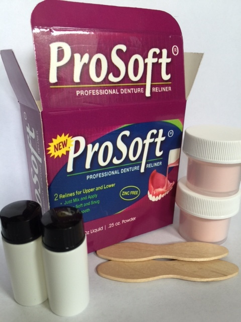 Soft Denture Reline Kit! Durable Liner! Repair Loose Dentures! ProSoft Reliner!