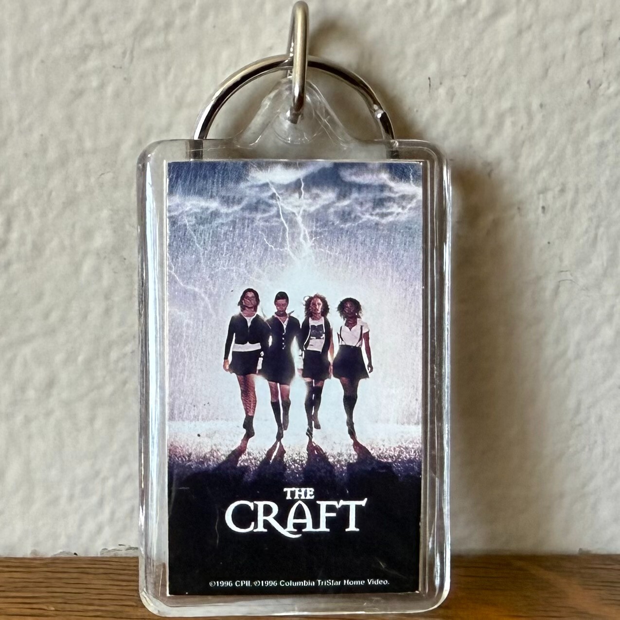 THE CRAFT MOVIE 1996 Premier Columbia Pictures Promo Keychain Keyring RARE