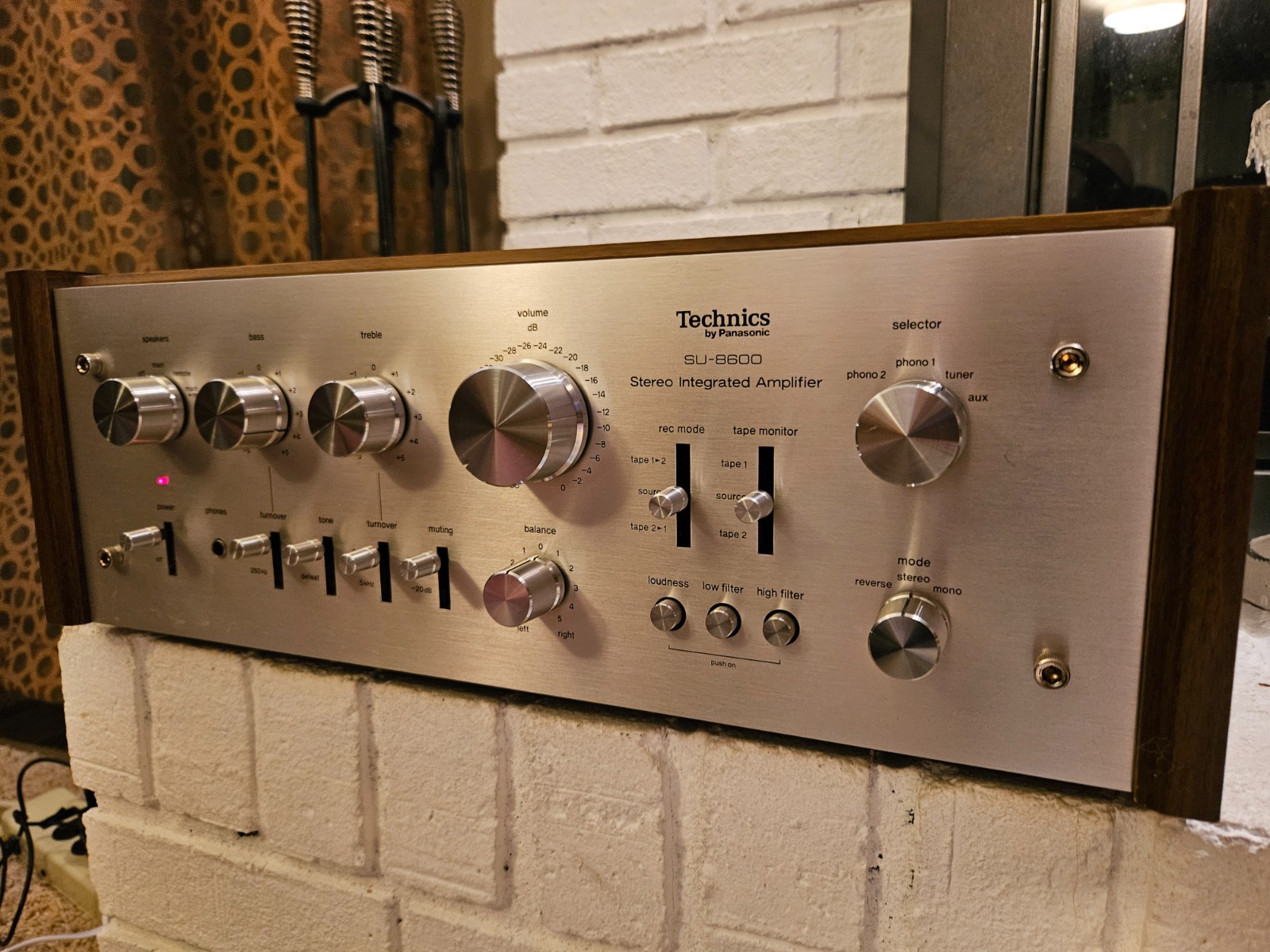 Technics SU-8600 Integrated Amplifier - Fully Serviced, recapped, LED