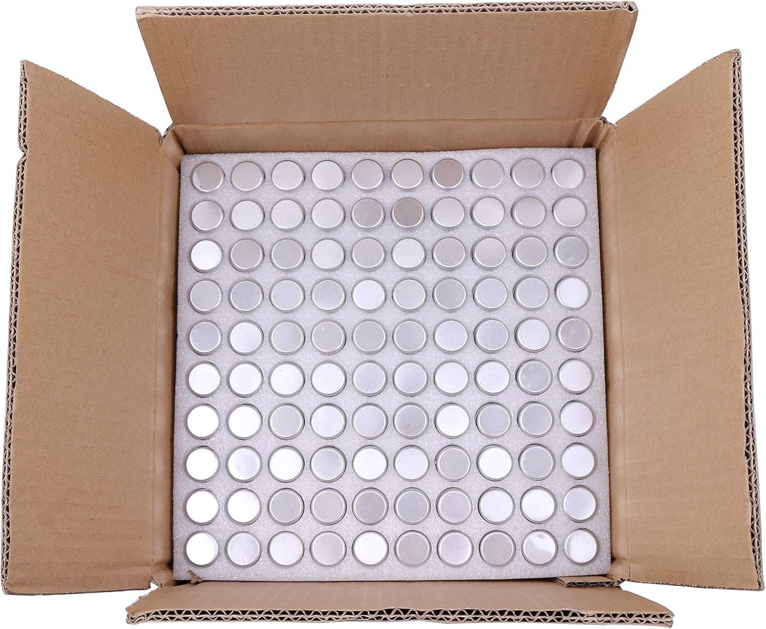 100 Tiny Glass Bottles Clear Small Vials 15 Milliliter Empty Mini Jars