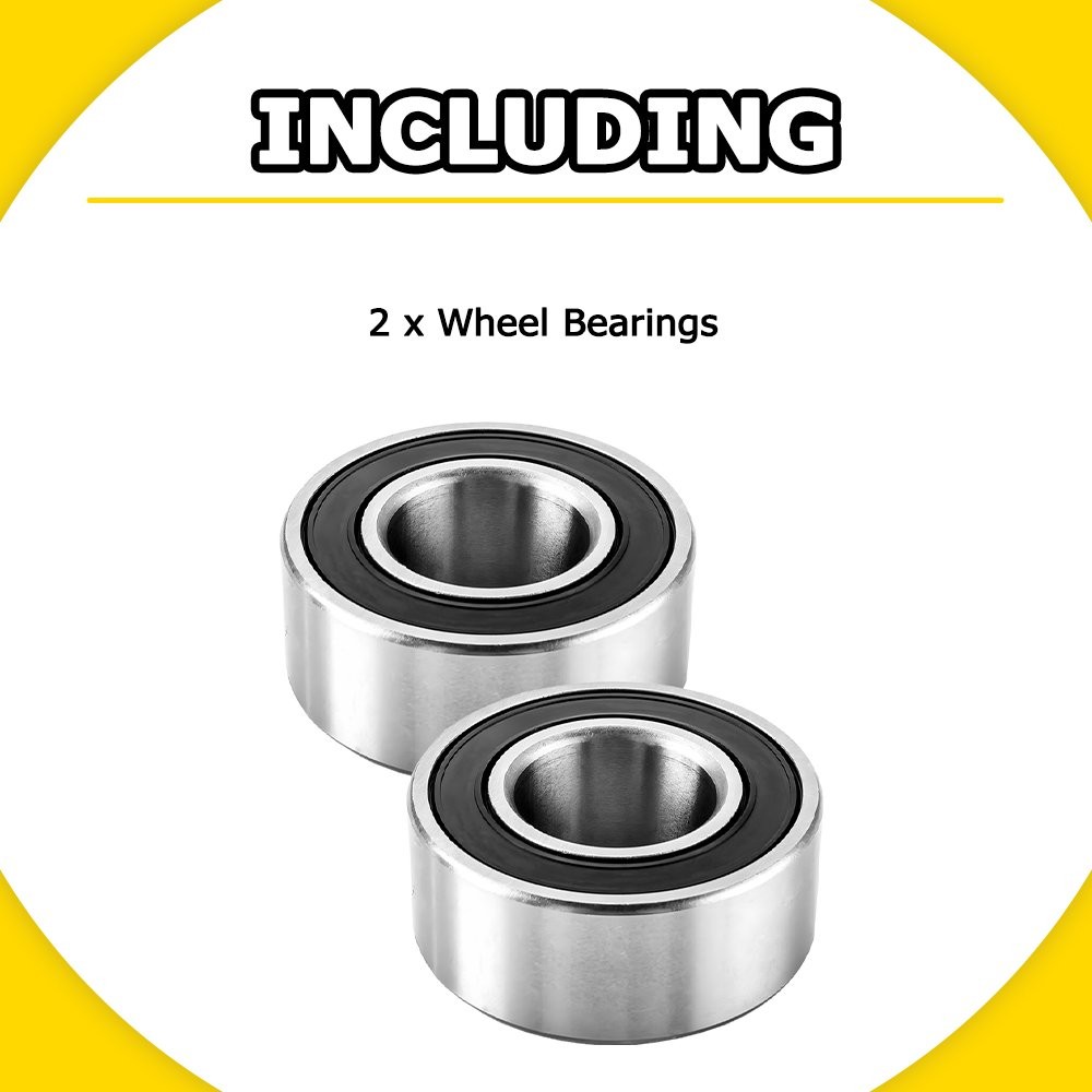 For 2004-2007 Harley Dyna 1" Axle Sealed Wheel Bearings 9247 Front Or Rear 04-07