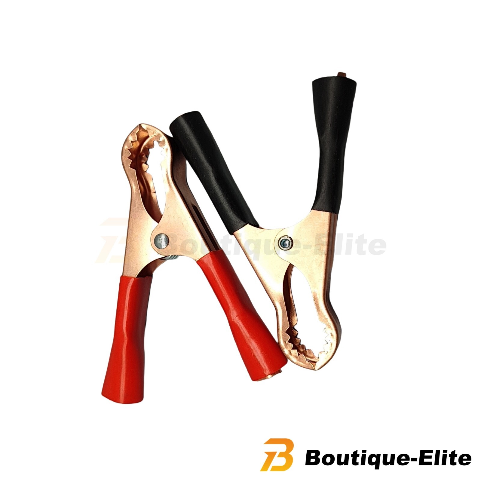 Red & Black Car Battery Test Lead Clip Crocodile Alligator Clamps 80mm 50A 20pcs